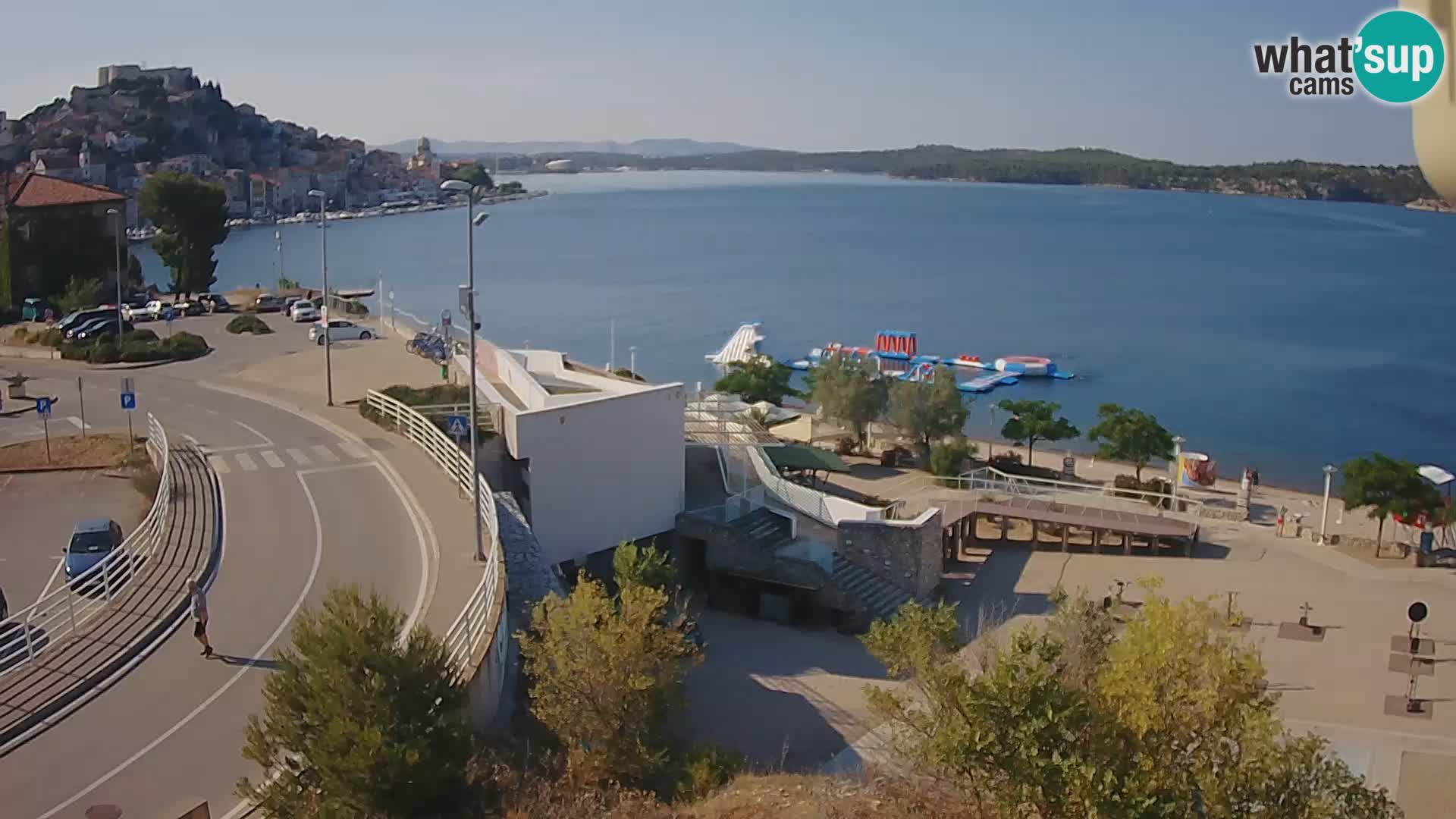 Šibenik webcam Beach Banj