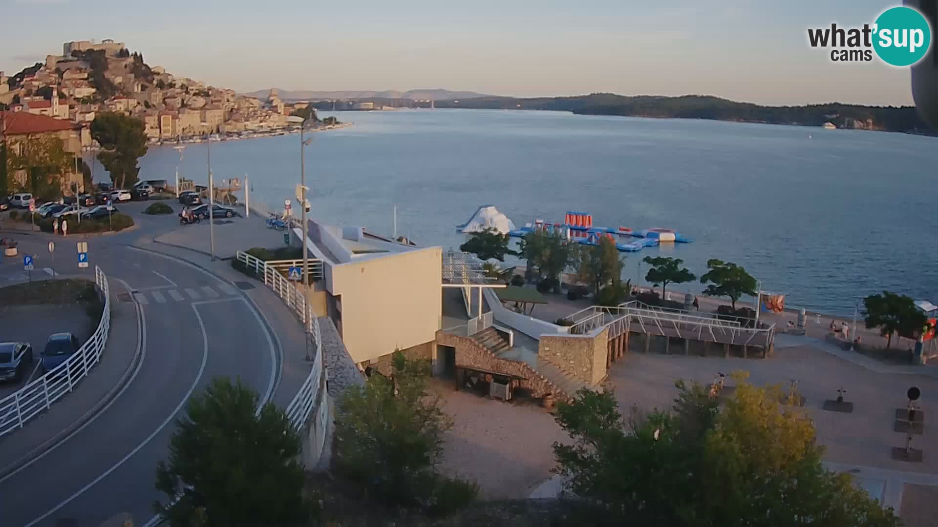 Šibenik webcam Beach Banj