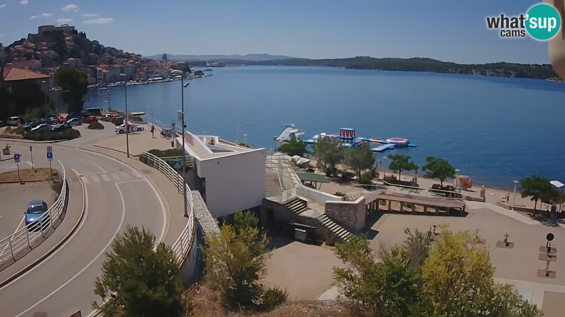 Kamera v živo Šibenik plaža Banj