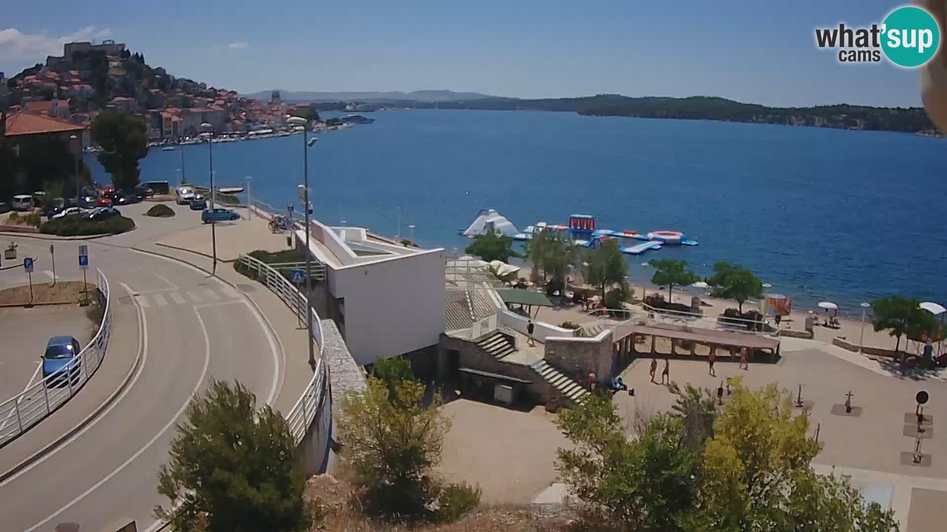 Kamera v živo Šibenik plaža Banj