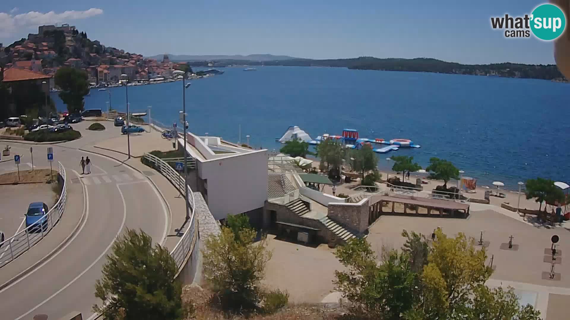 Kamera v živo Šibenik plaža Banj