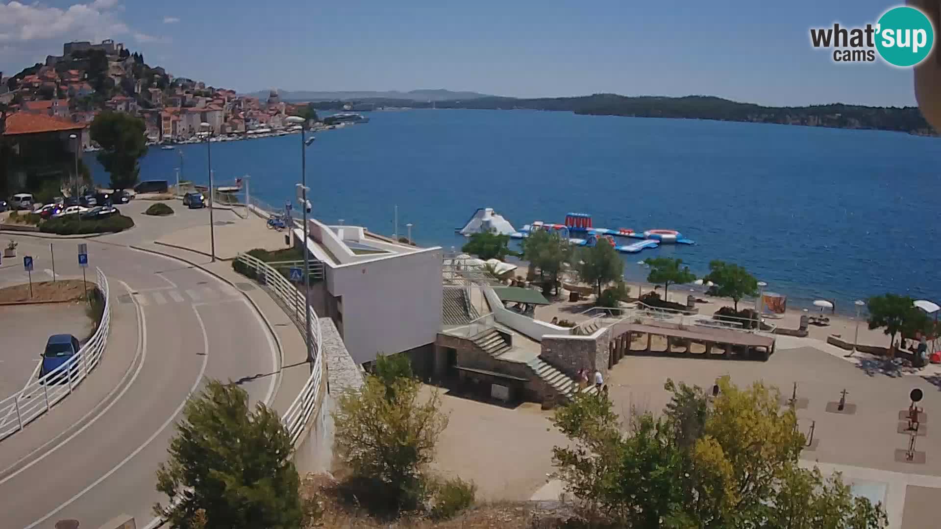 Kamera v živo Šibenik plaža Banj