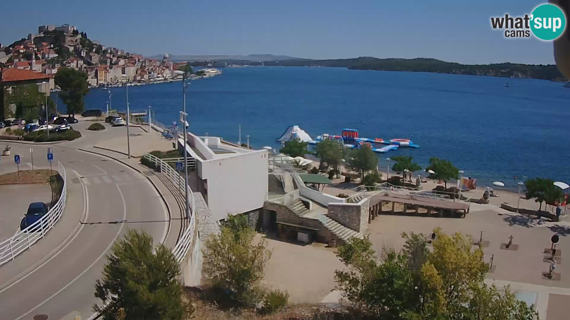 Live Cam Šibenik plage Banj