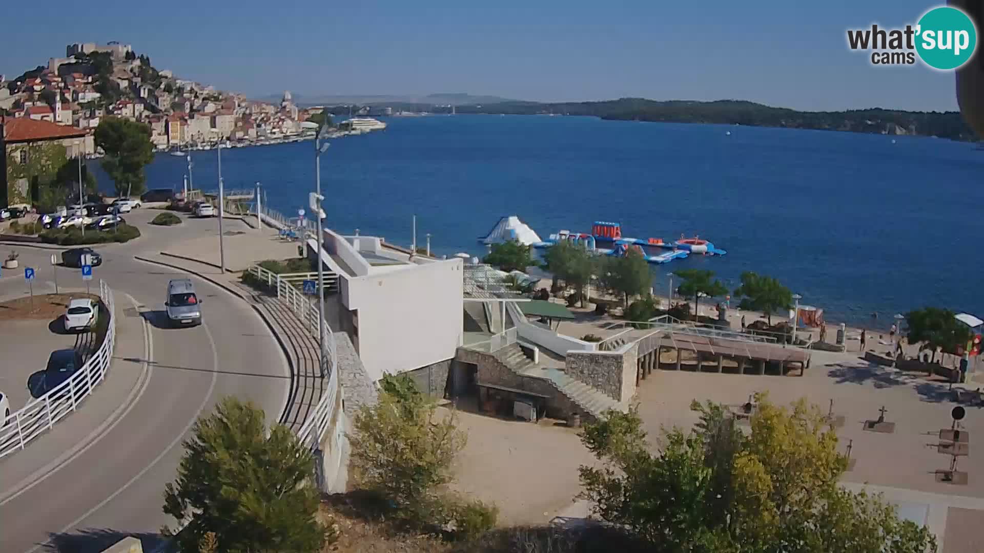 Livecam Sibenico spiaggia Banj