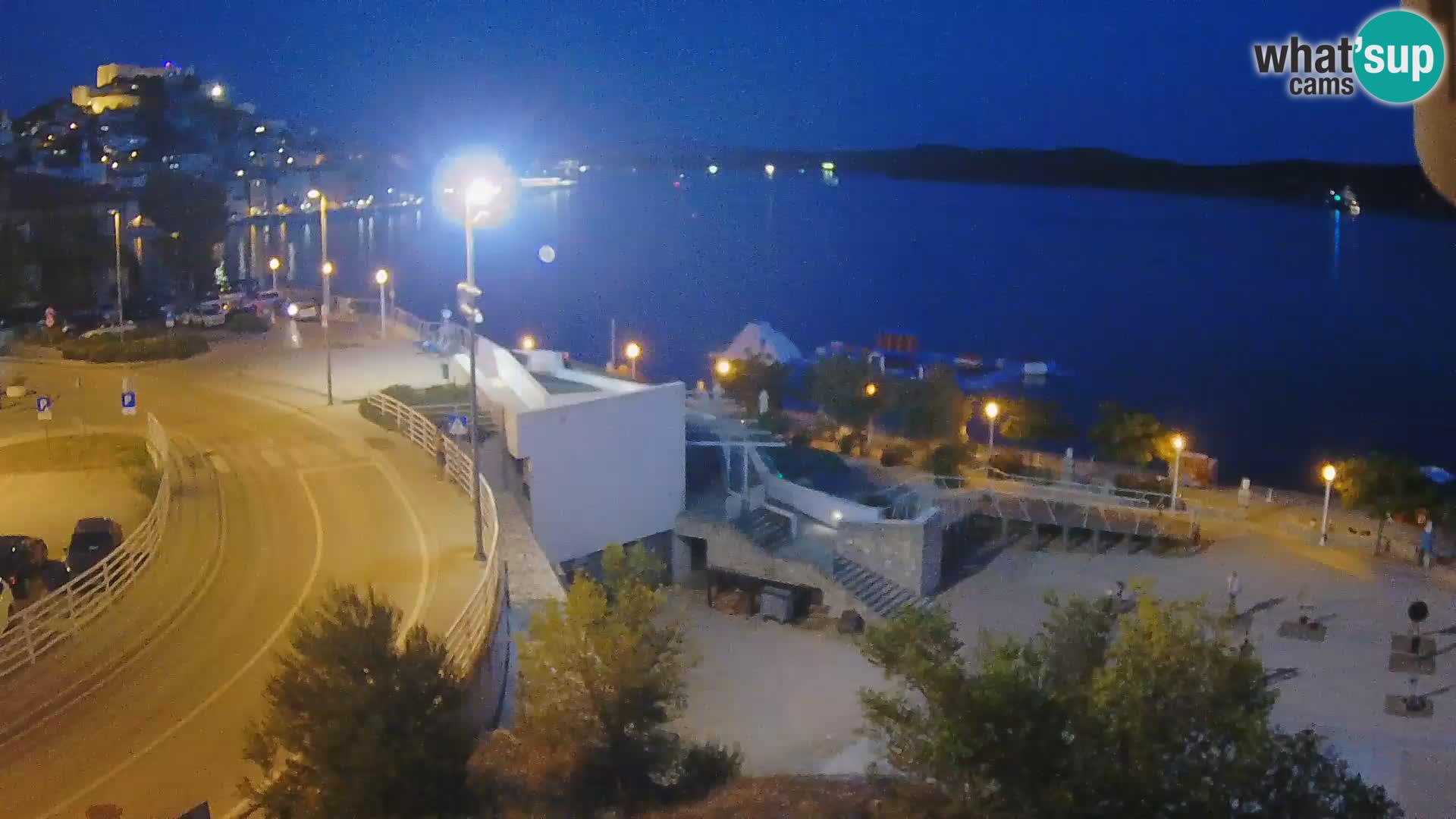Šibenik webcam Beach Banj