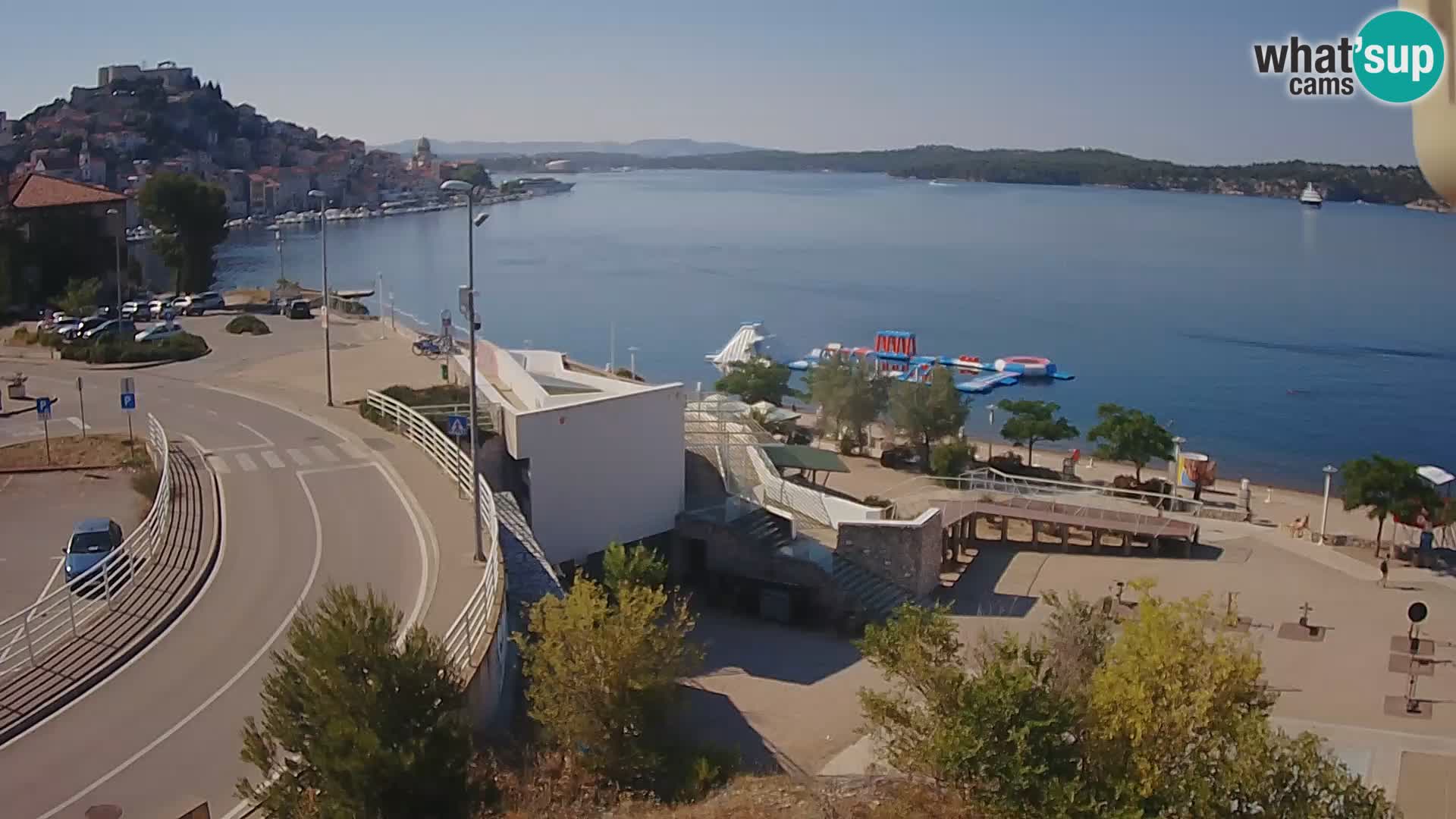 Webcam Šibenik Strand Banj