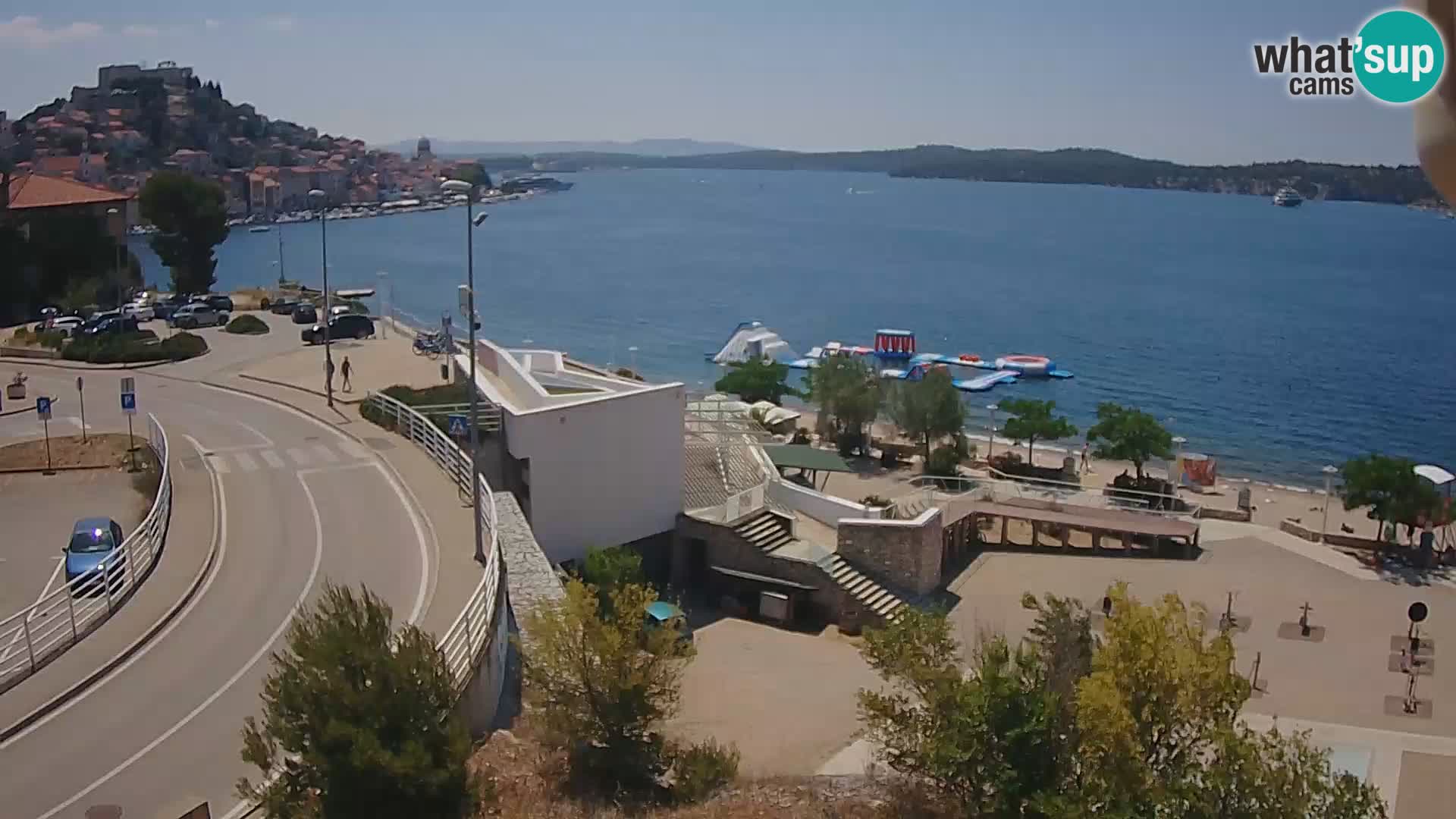 Livecam Sibenico spiaggia Banj