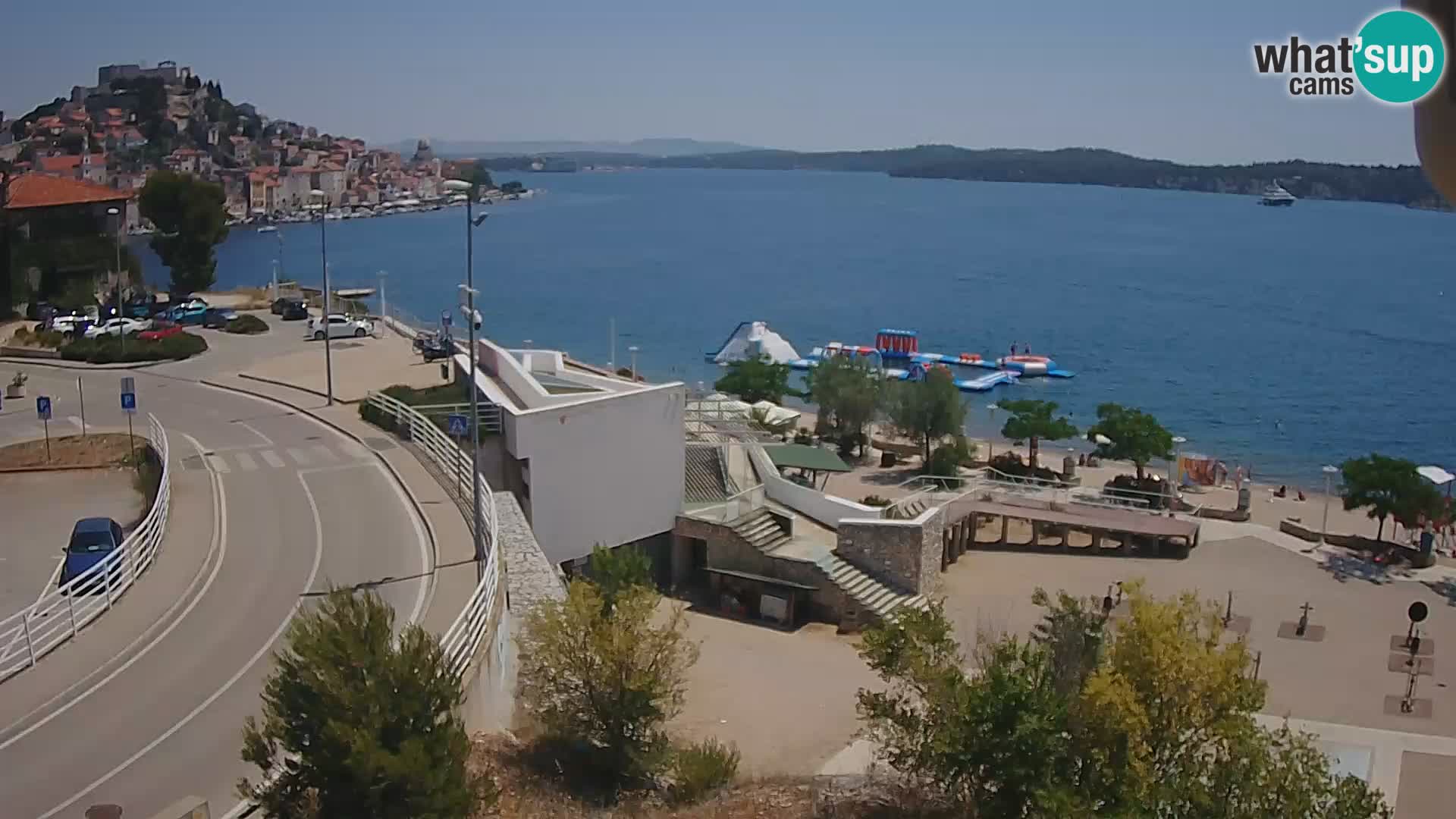 Livecam Sibenico spiaggia Banj
