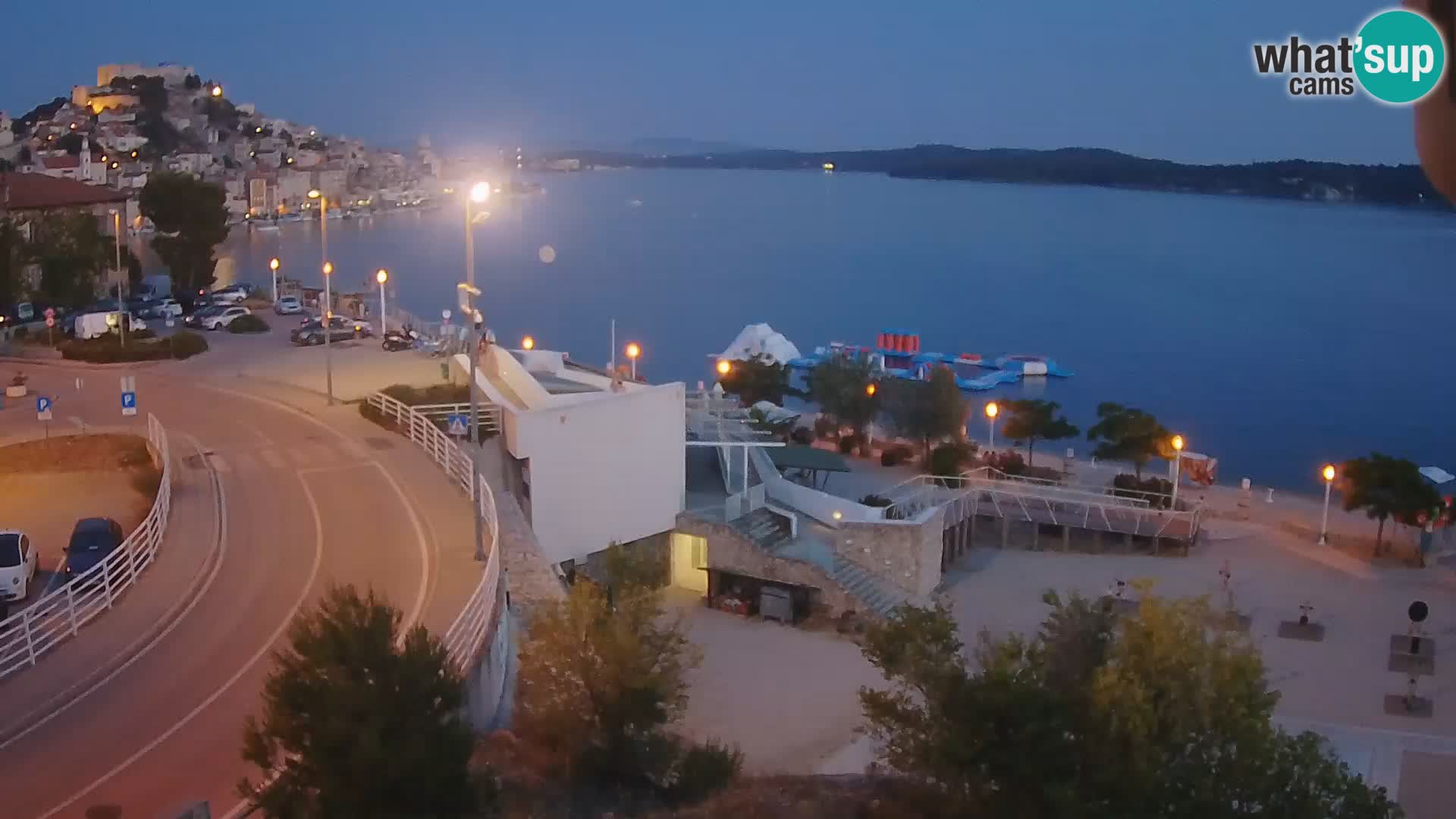 Livecam Sibenico spiaggia Banj