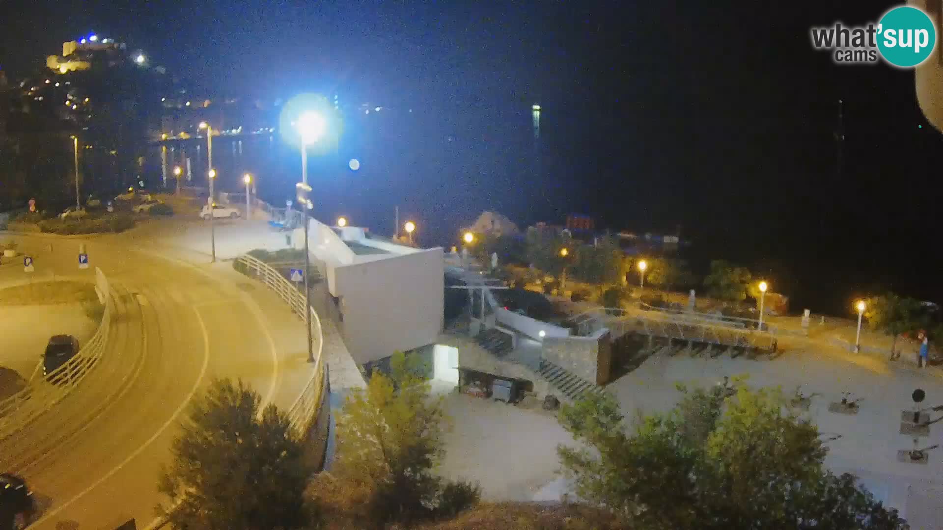Šibenik webcam Beach Banj