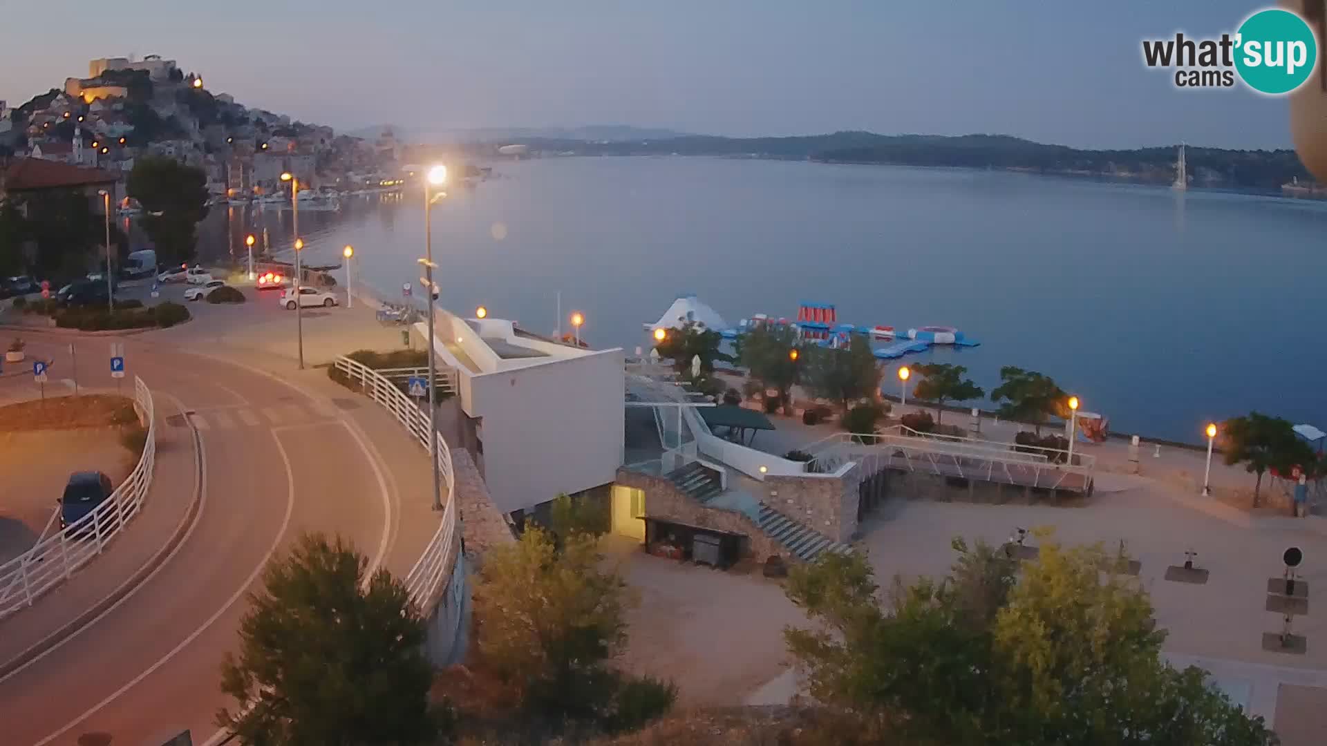 Web kamera Šibenik plaža Banj