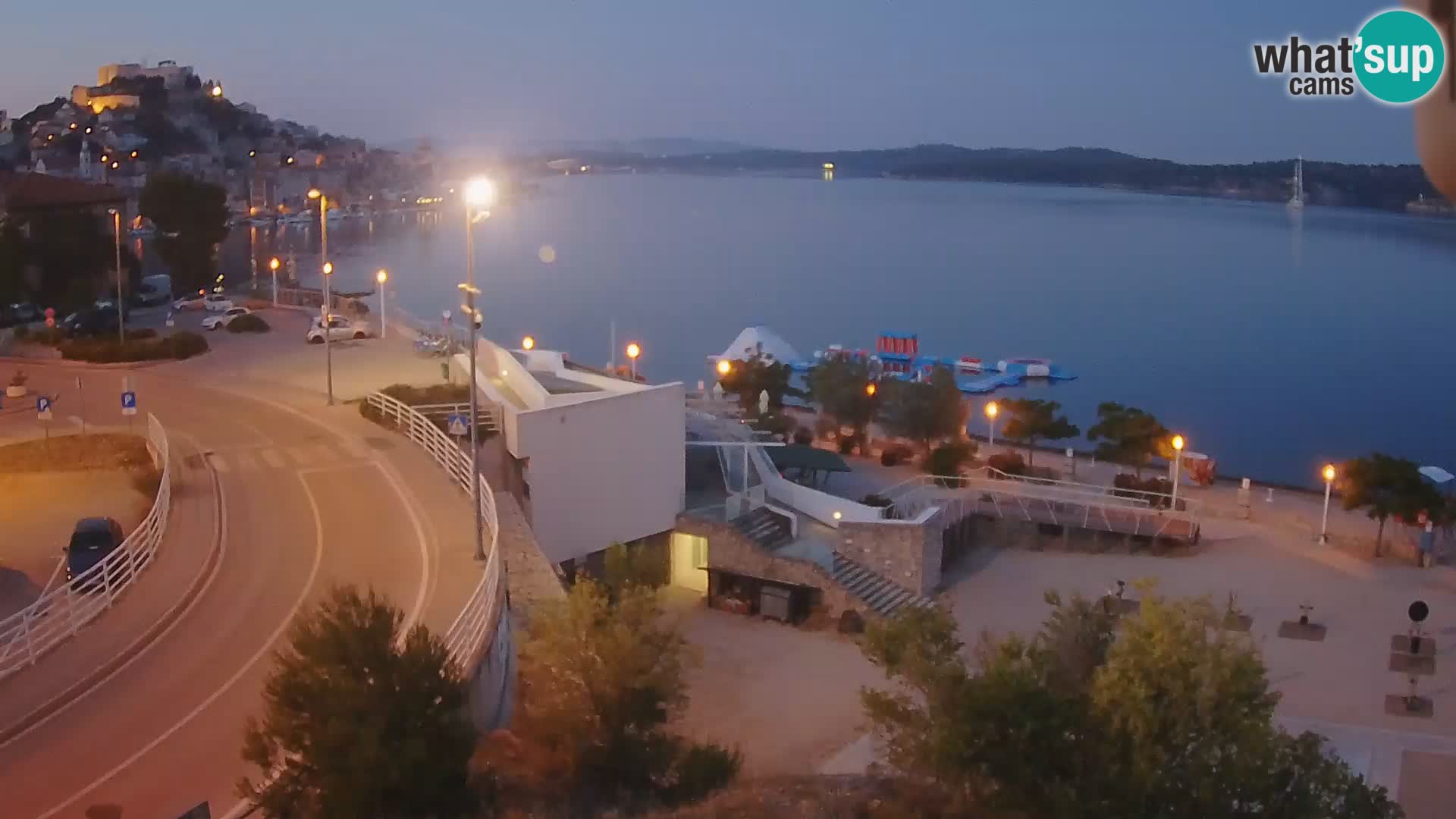 Šibenik webcam Beach Banj