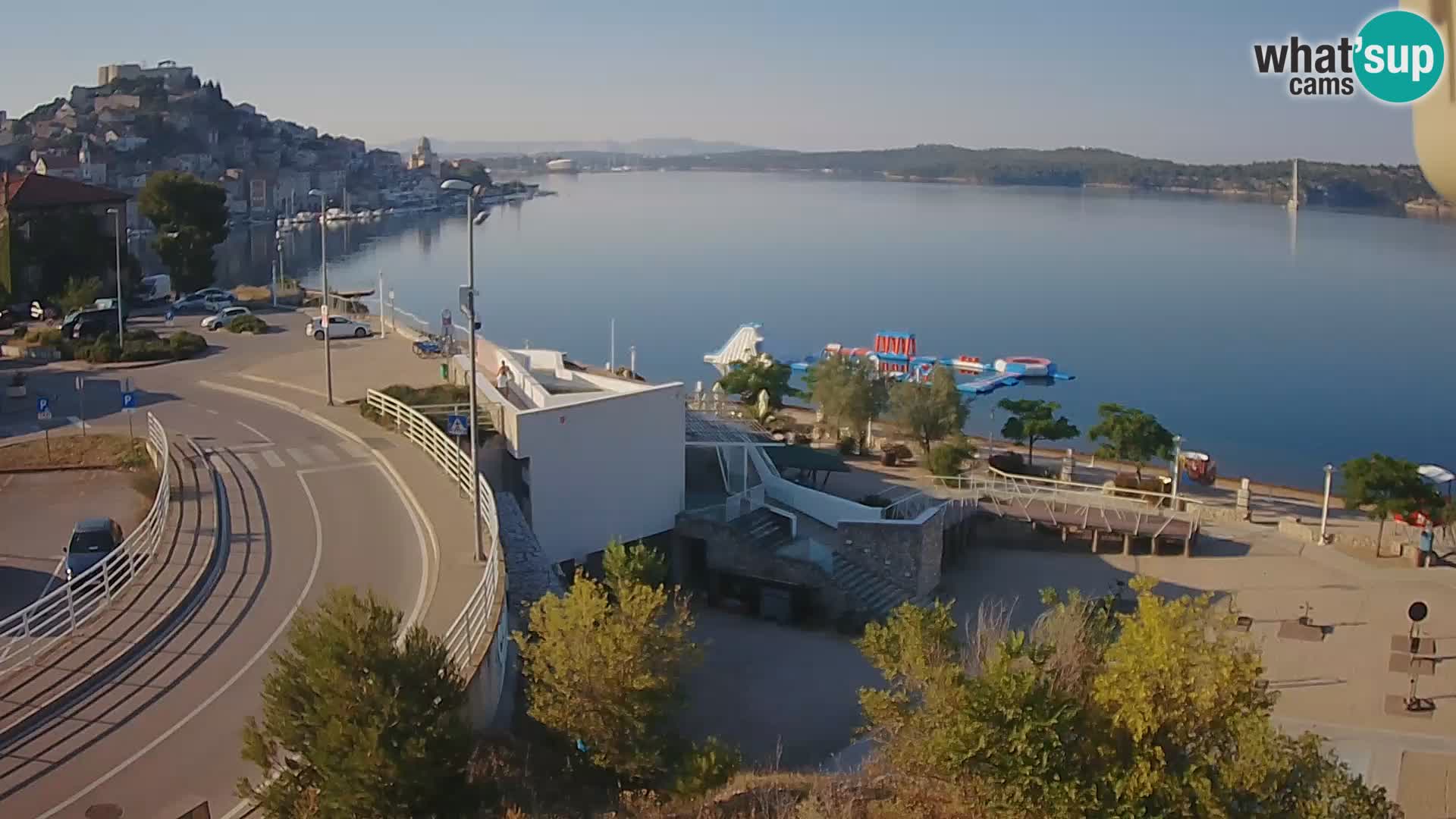 Šibenik webcam Beach Banj