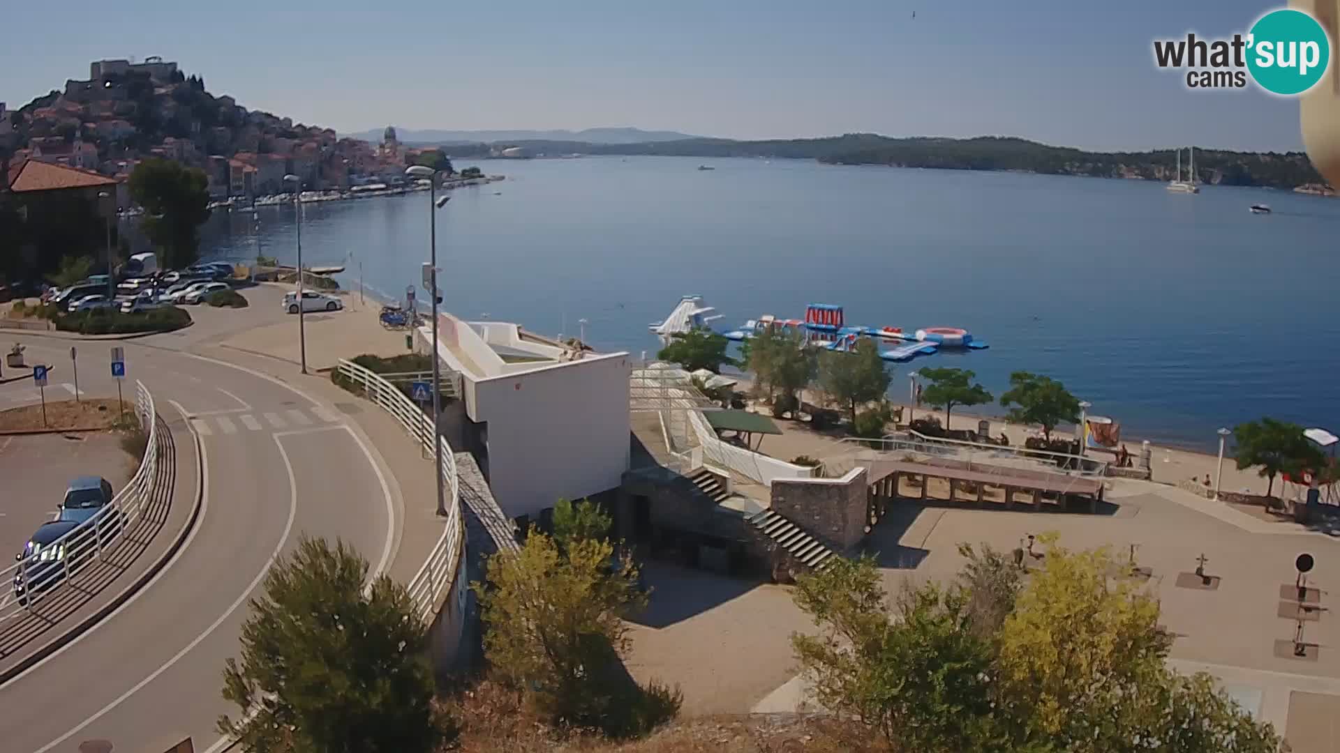 Live Cam Šibenik plage Banj