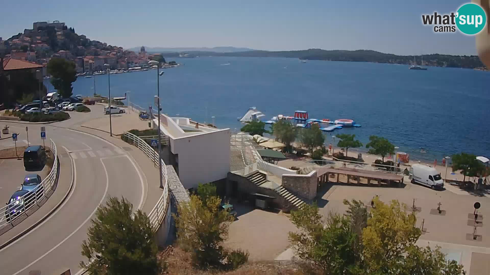 Webcam Šibenik Strand Banj