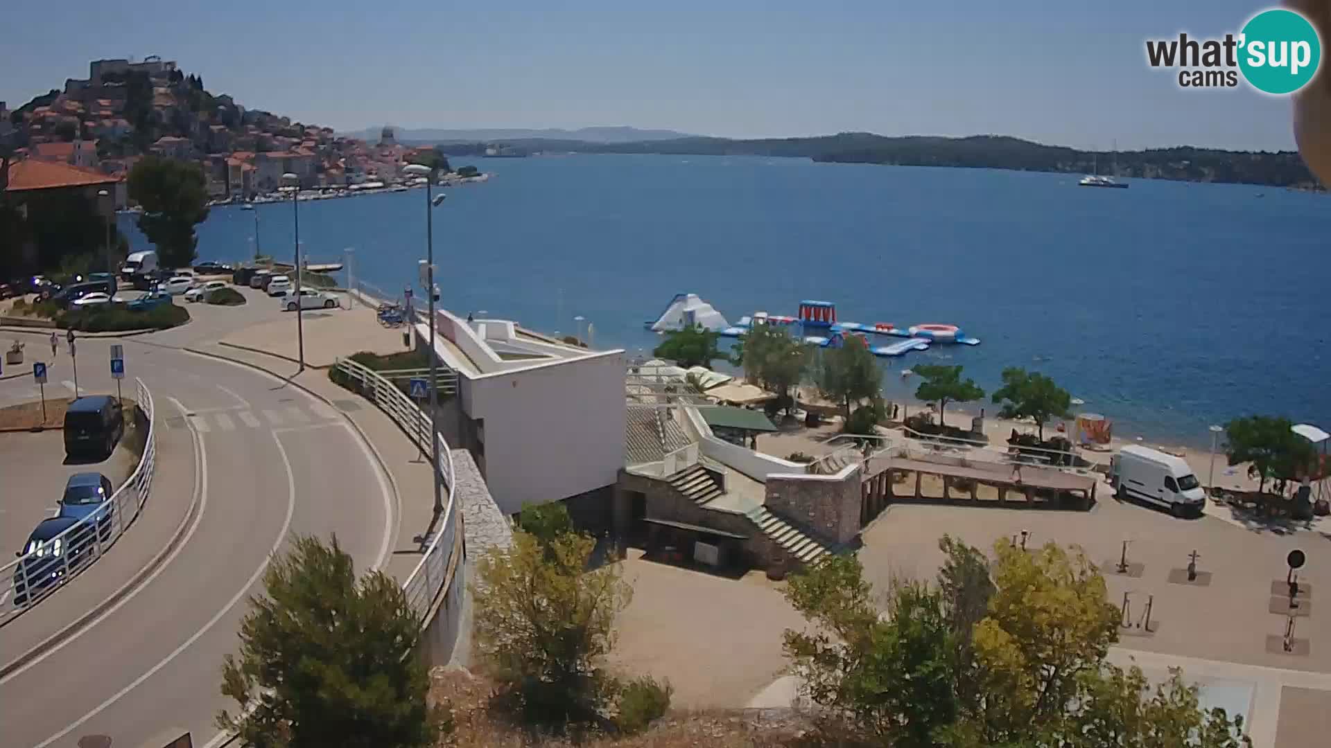 Webcam Šibenik Strand Banj
