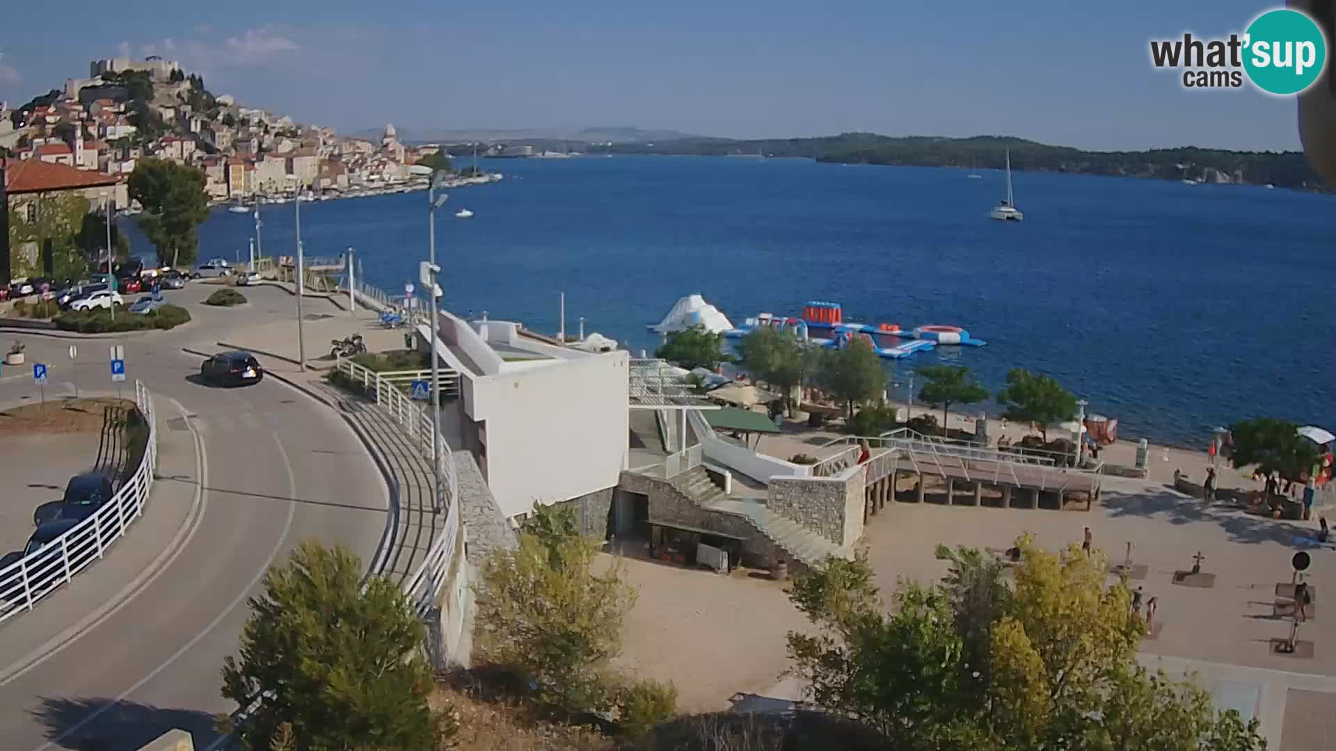 Webcam Šibenik Strand Banj