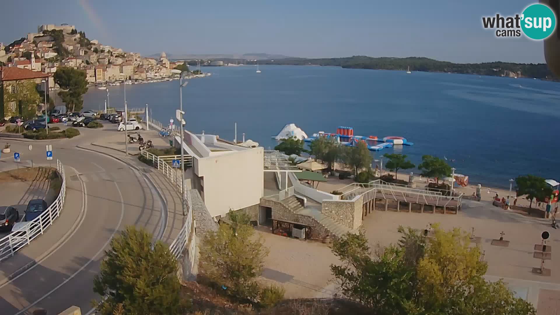 Livecam Sibenico spiaggia Banj