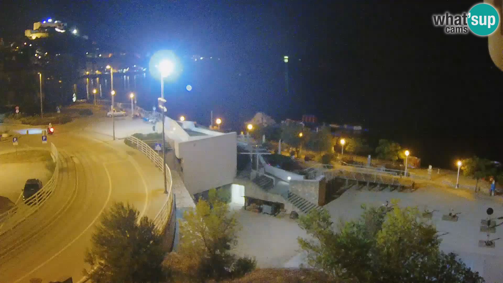 Šibenik webcam Beach Banj
