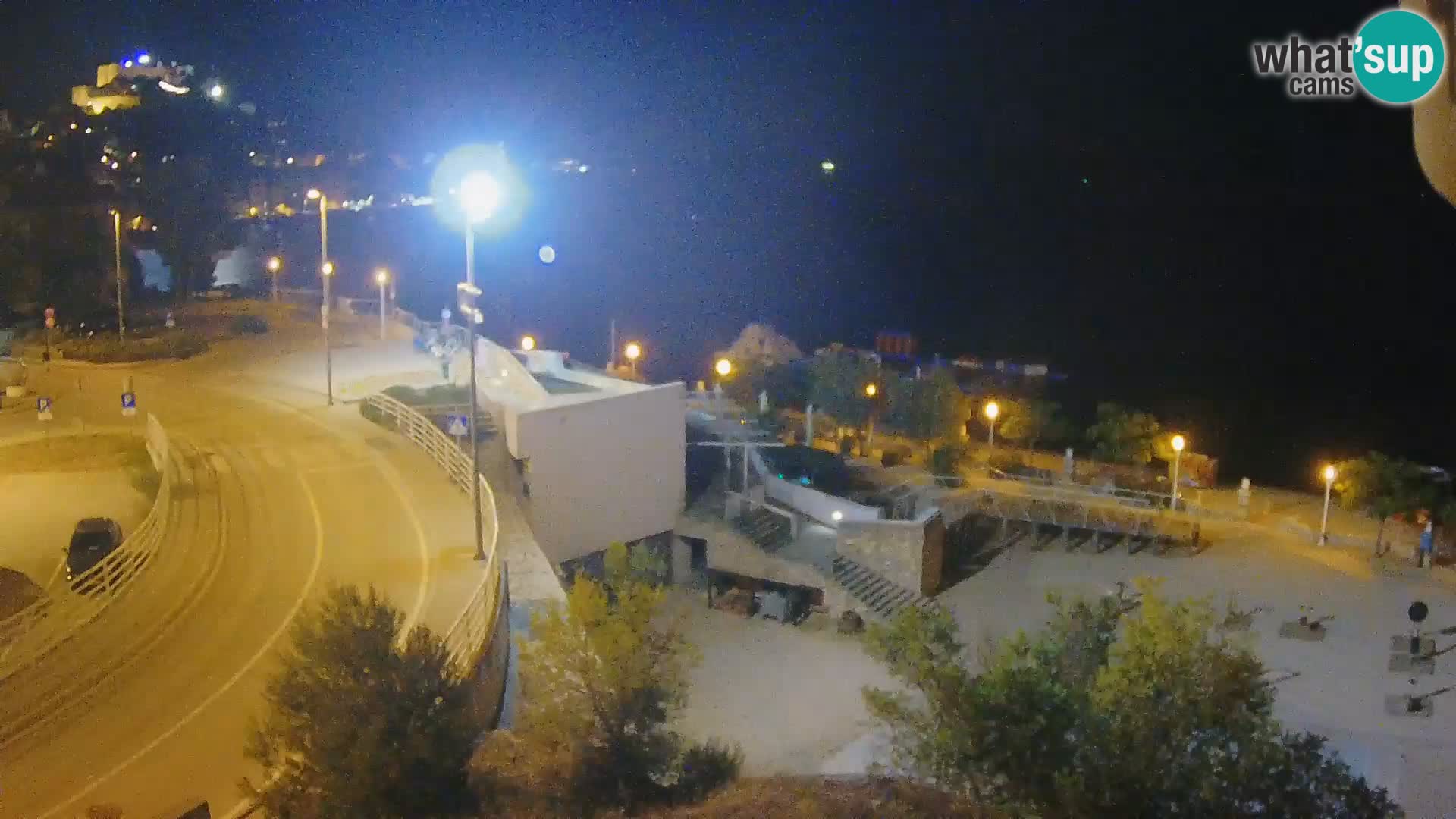 Šibenik webcam Beach Banj