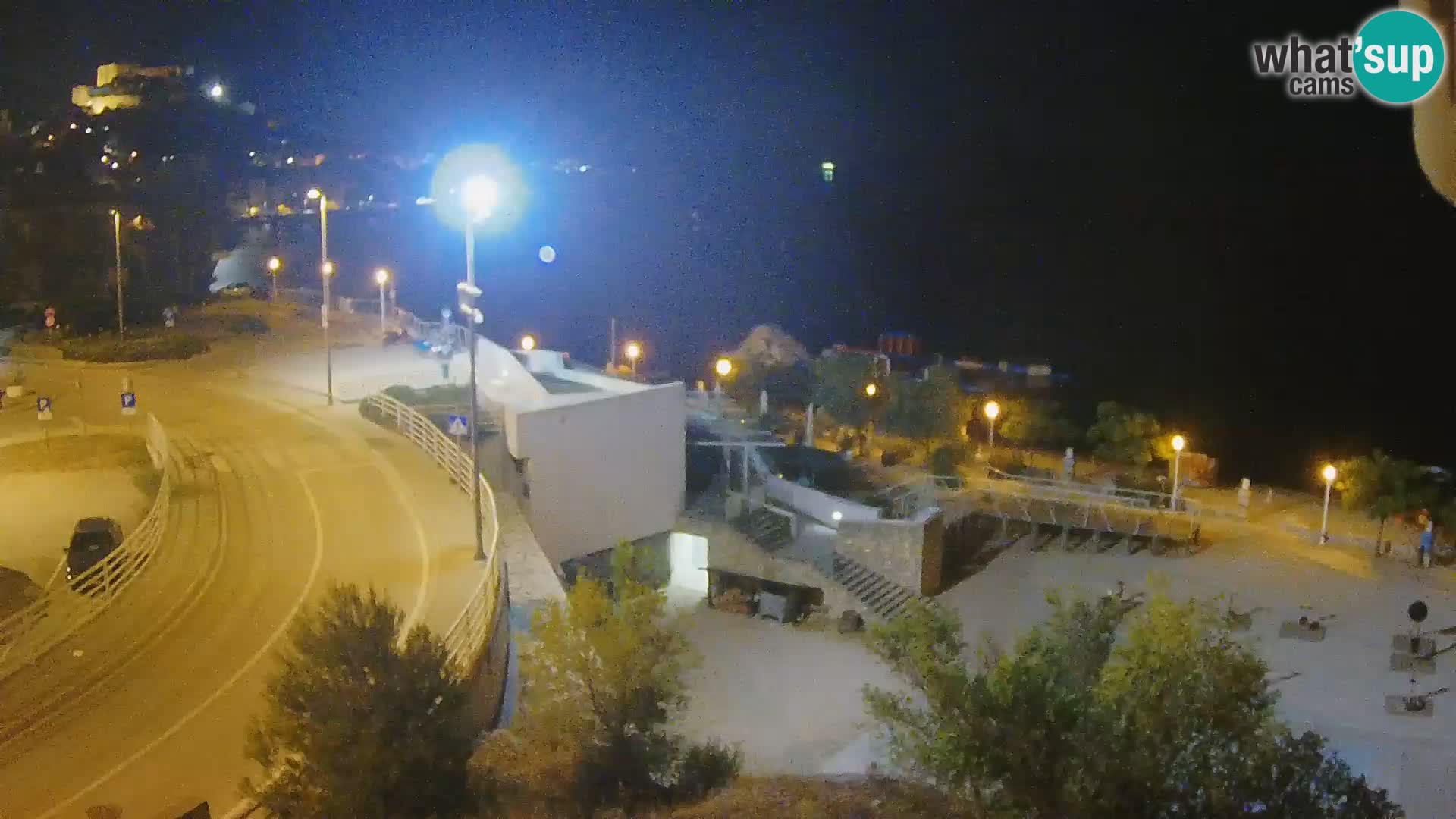 Šibenik webcam Beach Banj