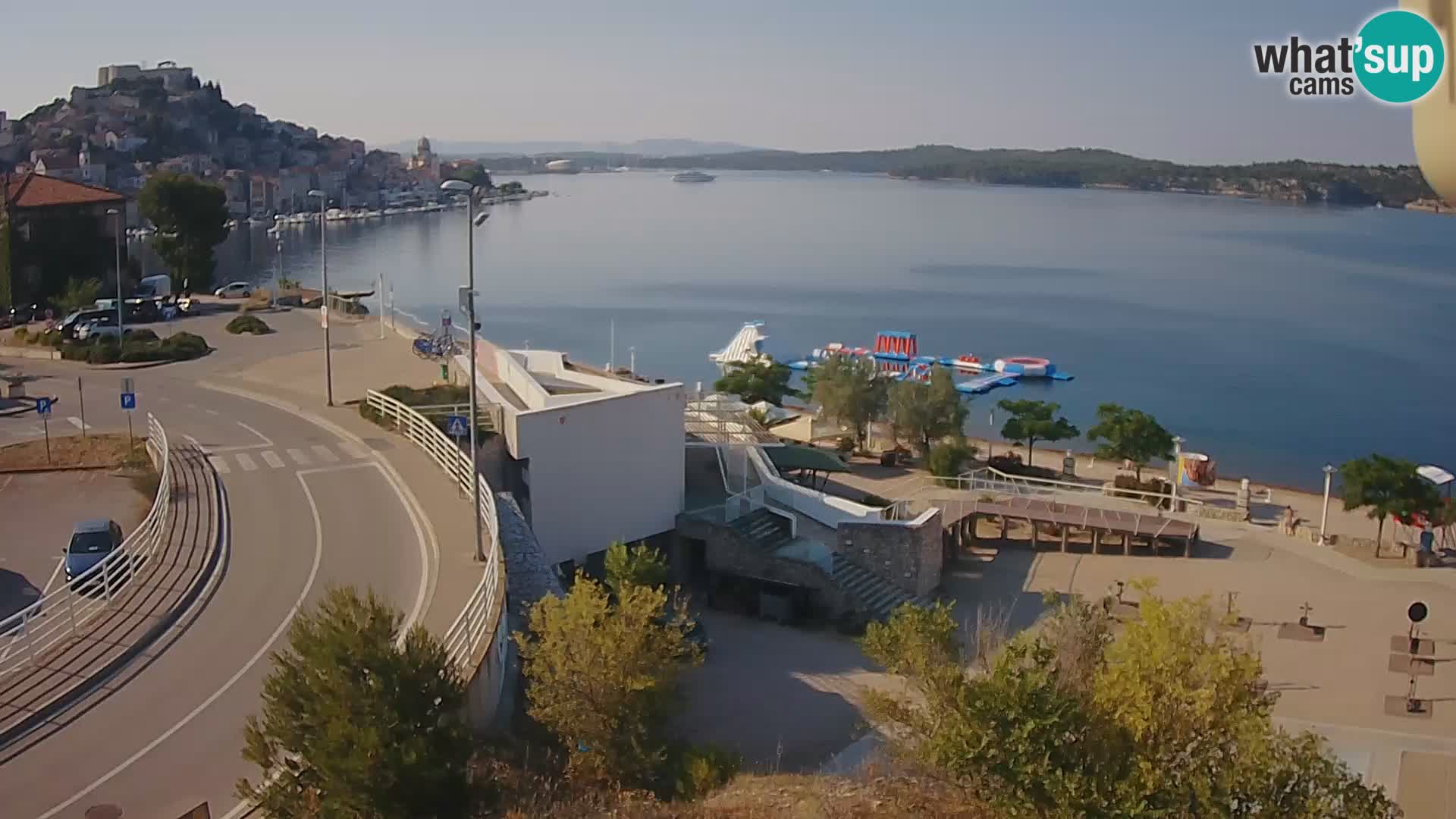 Livecam Sibenico spiaggia Banj
