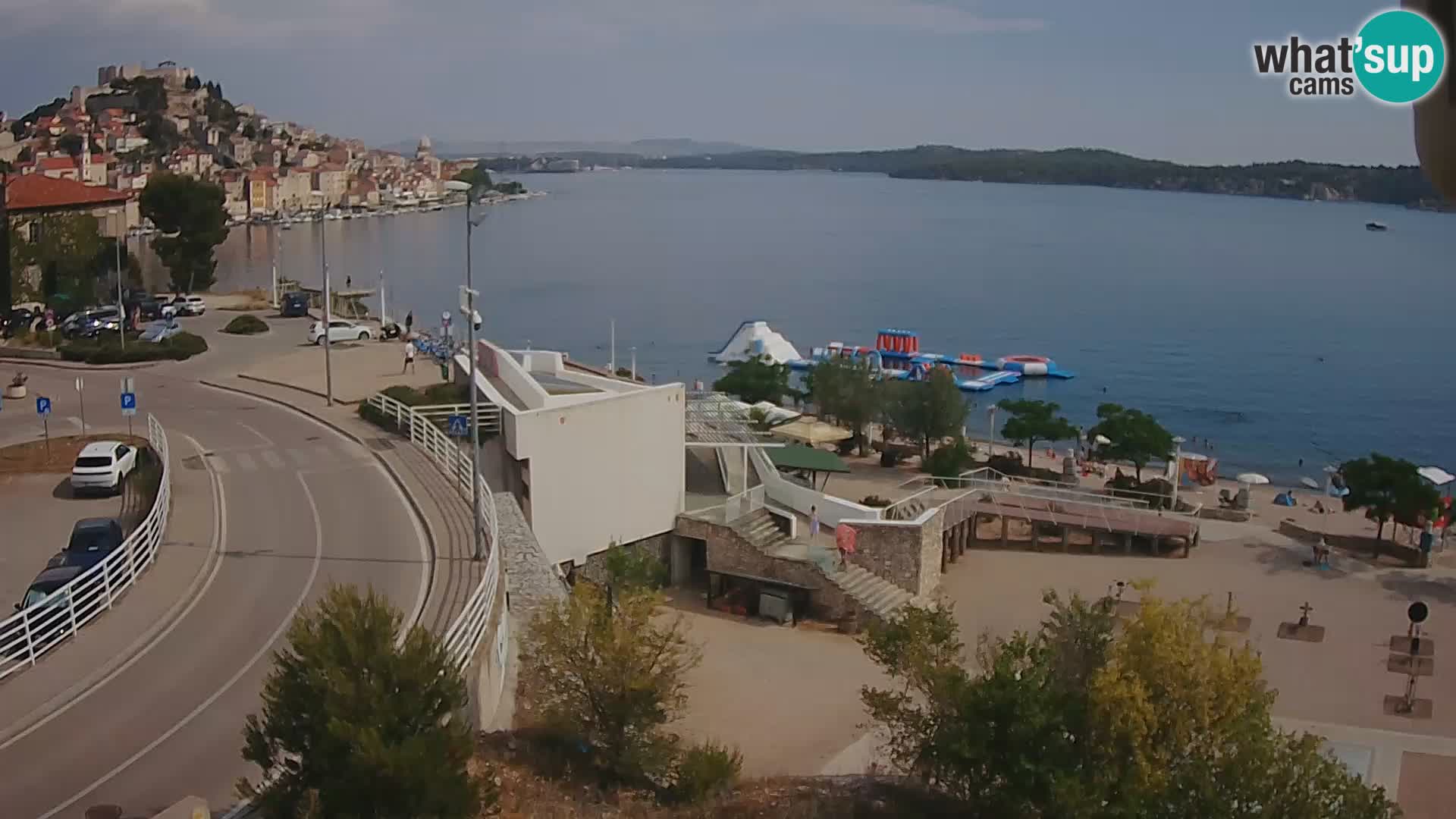 Šibenik webcam Beach Banj