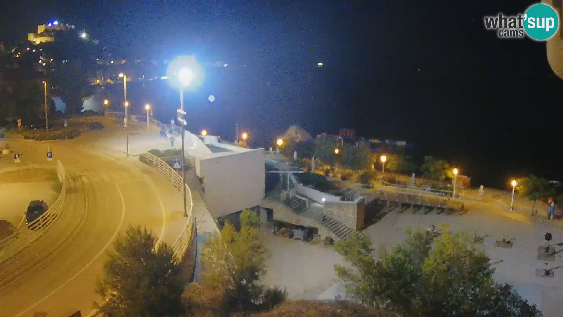 Livecam Sibenico spiaggia Banj