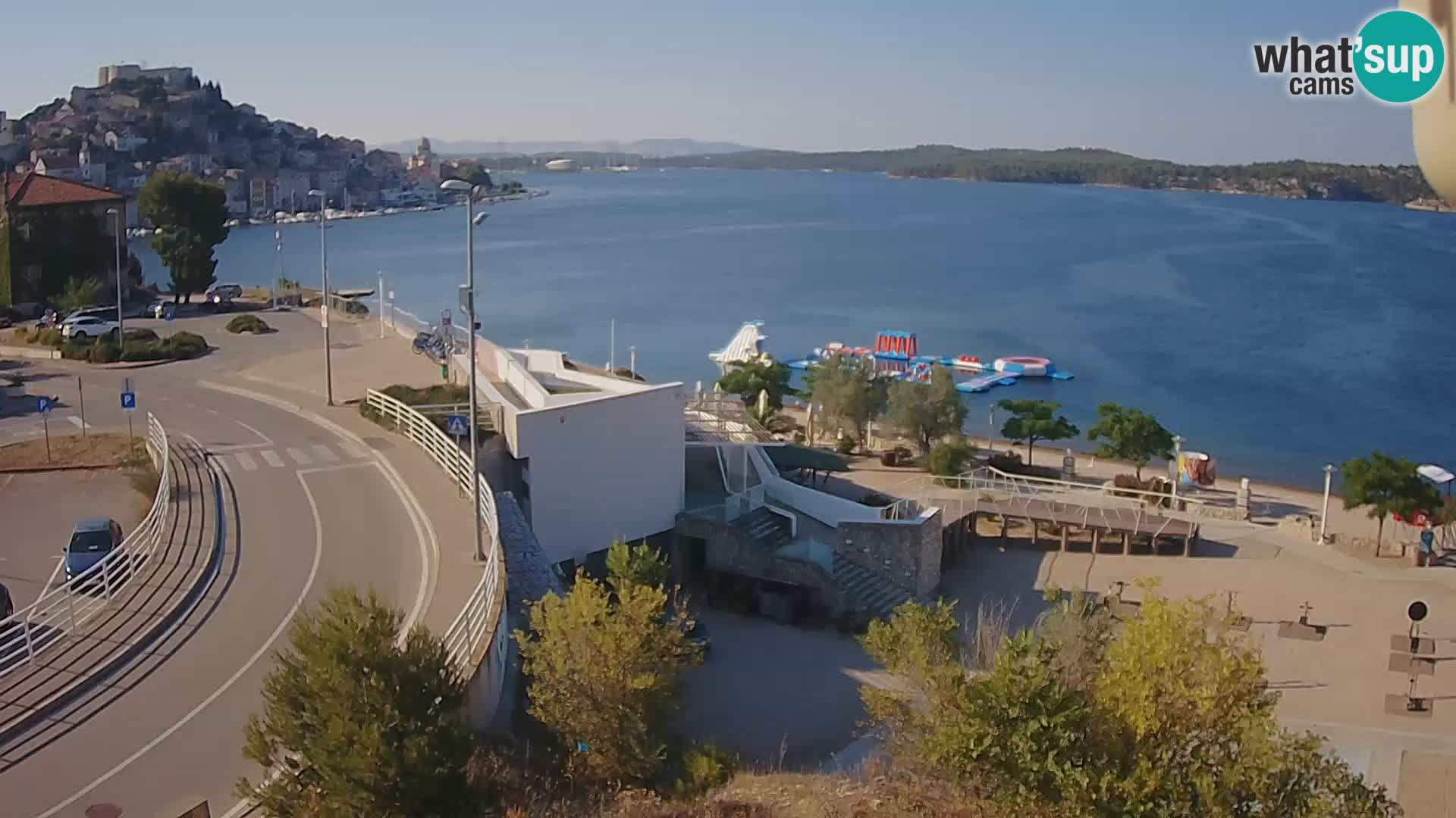 Šibenik webcam Beach Banj