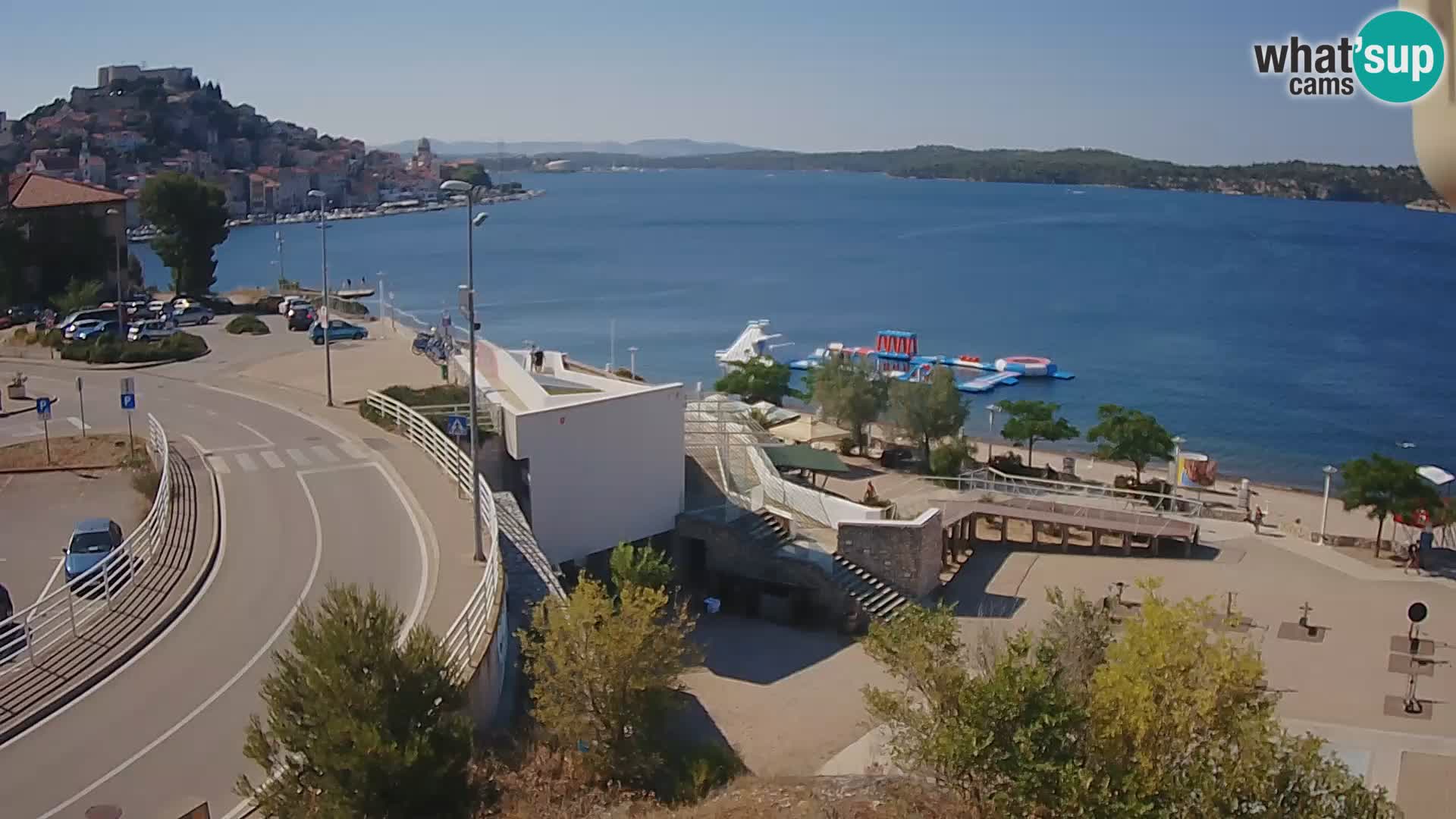 Kamera v živo Šibenik plaža Banj