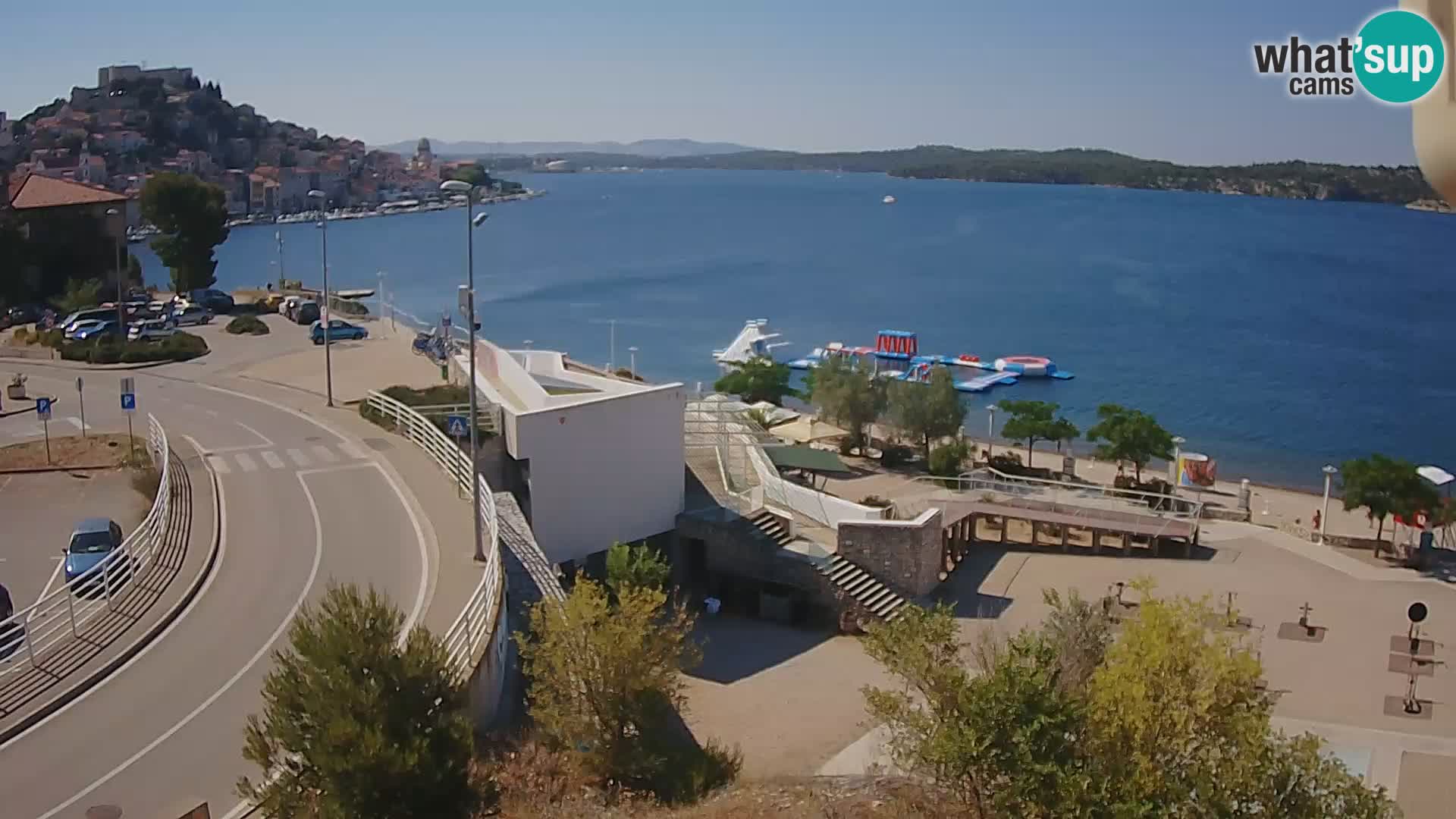 Livecam Sibenico spiaggia Banj