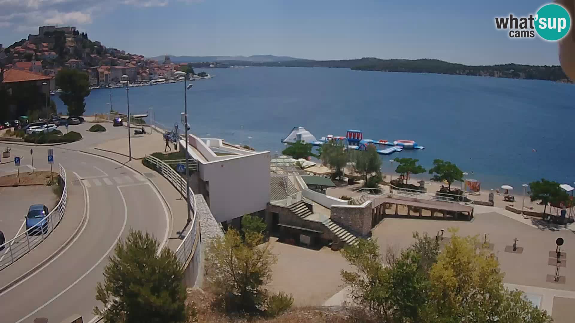 Kamera v živo Šibenik plaža Banj