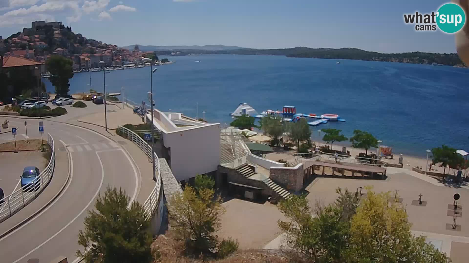 Webcam Šibenik Strand Banj