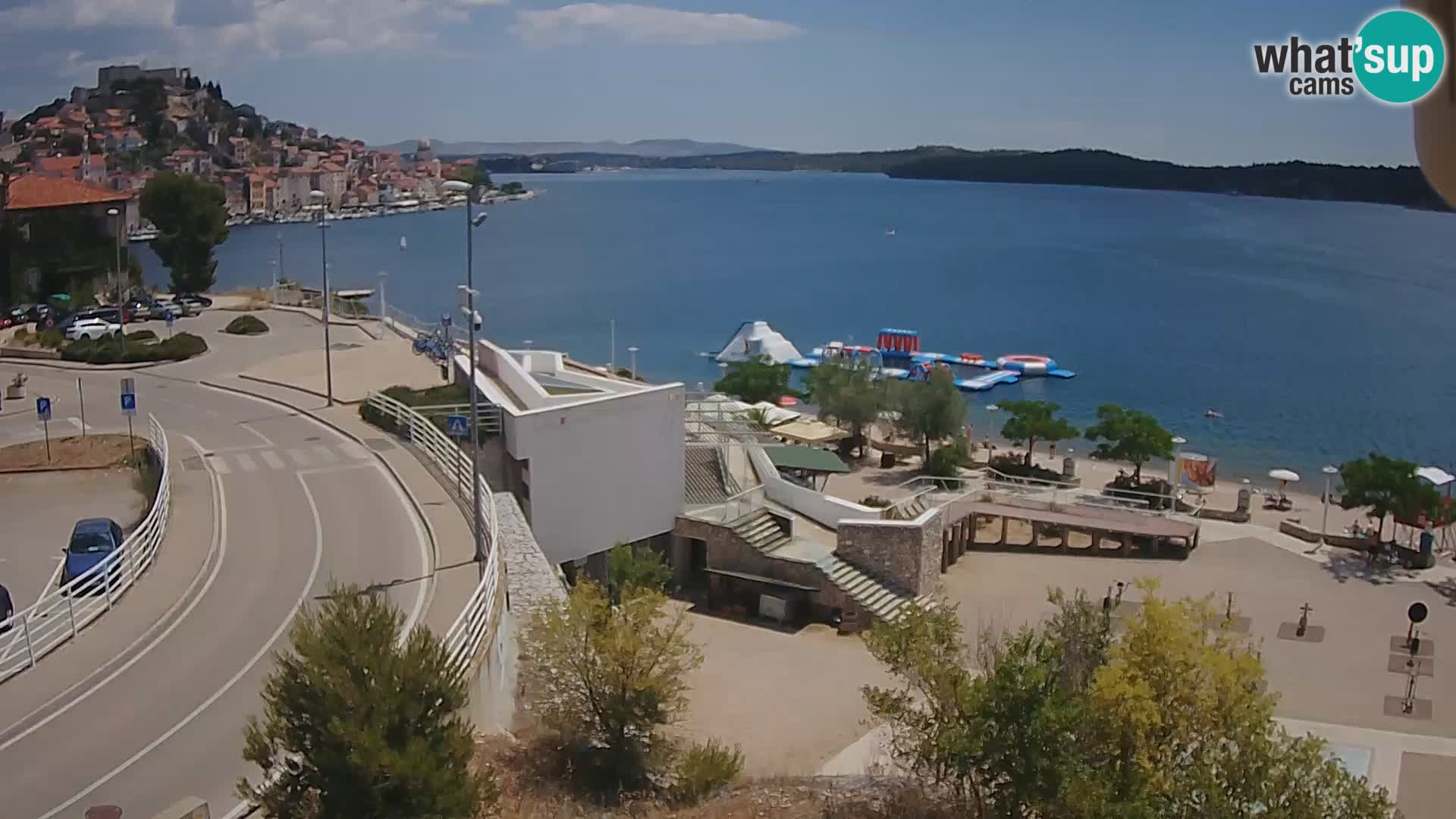 Web kamera Šibenik plaža Banj