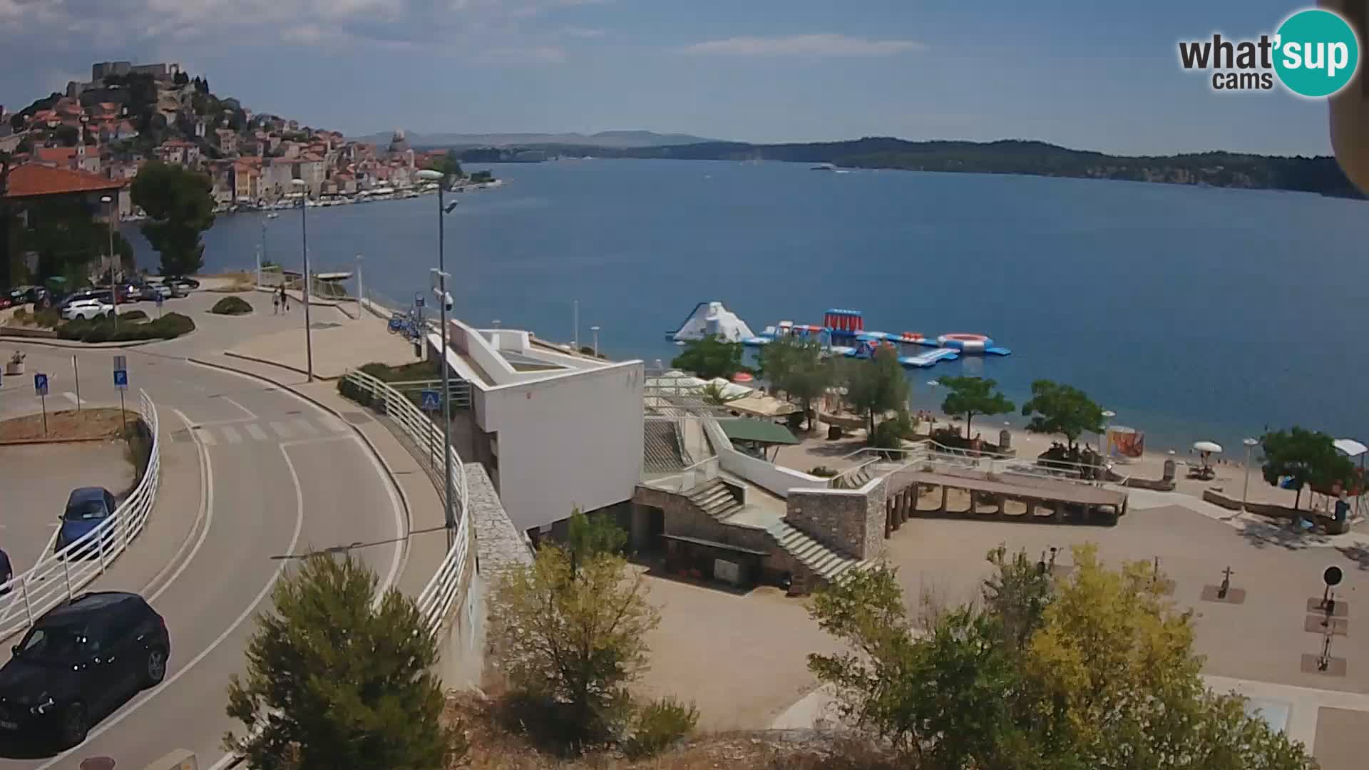 Webcam Šibenik Strand Banj