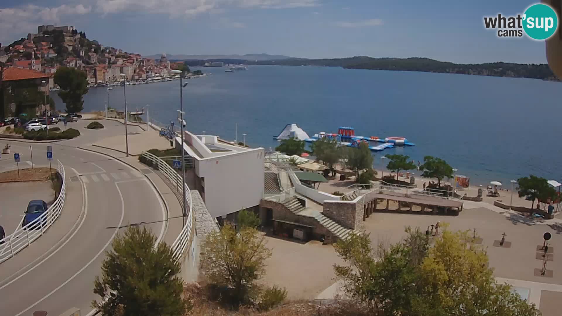 Web kamera Šibenik plaža Banj