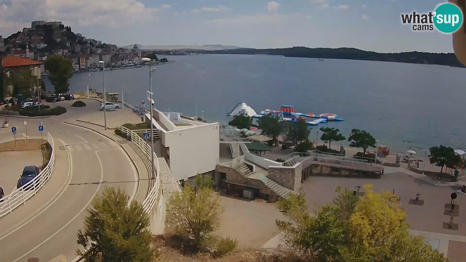 Web kamera Šibenik plaža Banj