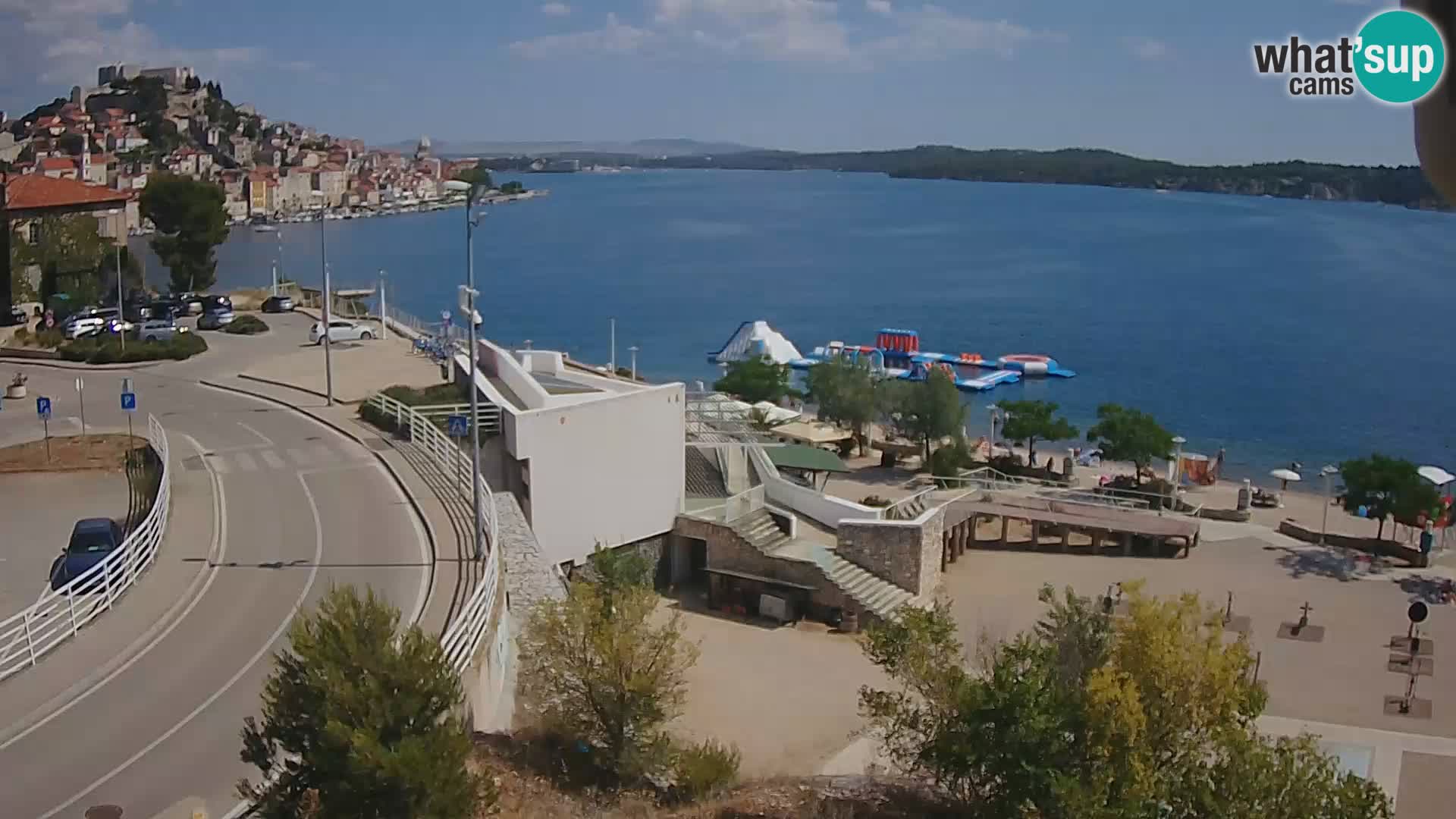Web kamera Šibenik plaža Banj