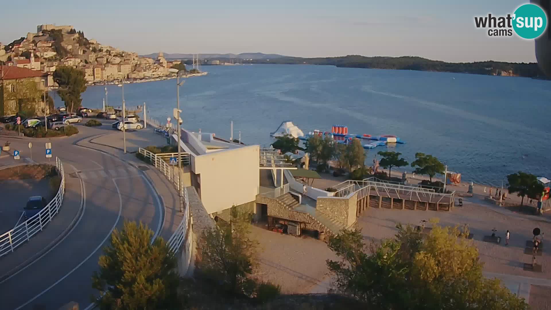 Šibenik webcam Beach Banj