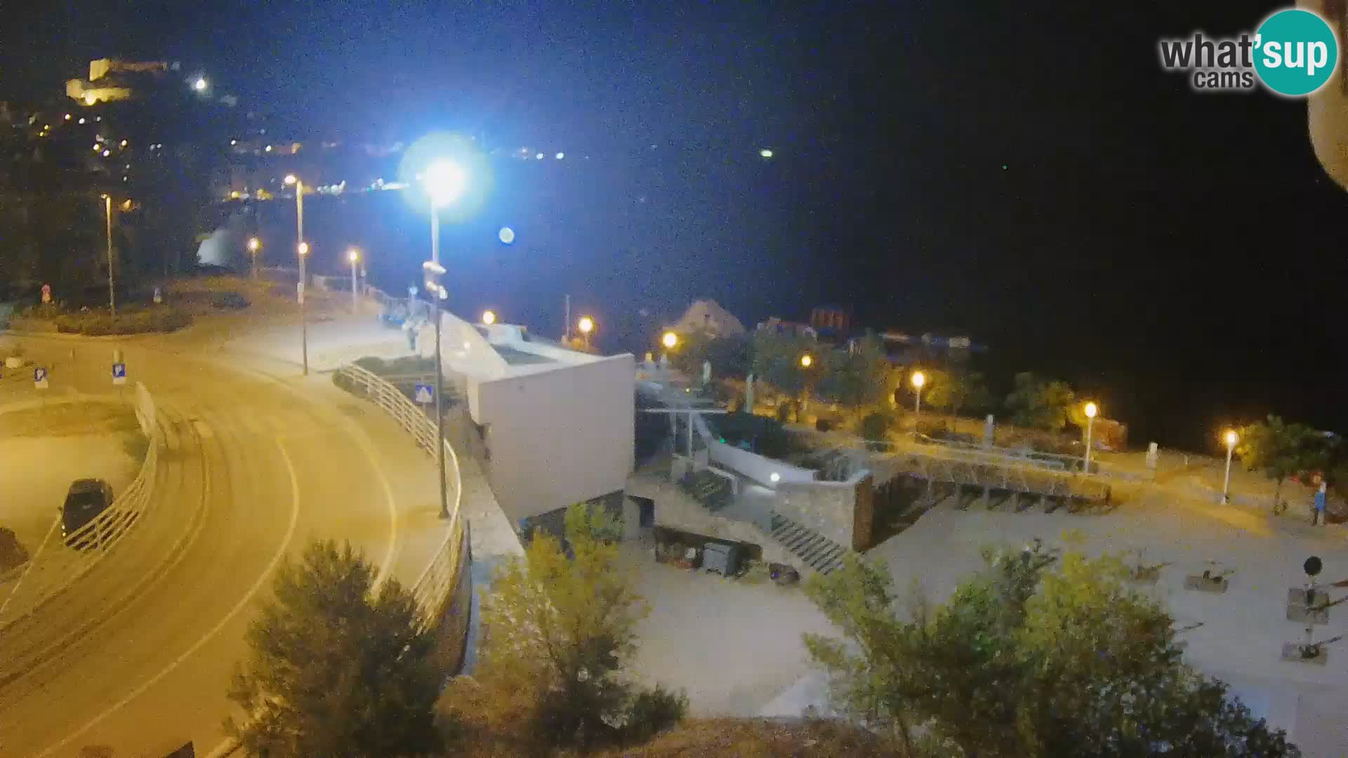 Šibenik webcam Beach Banj