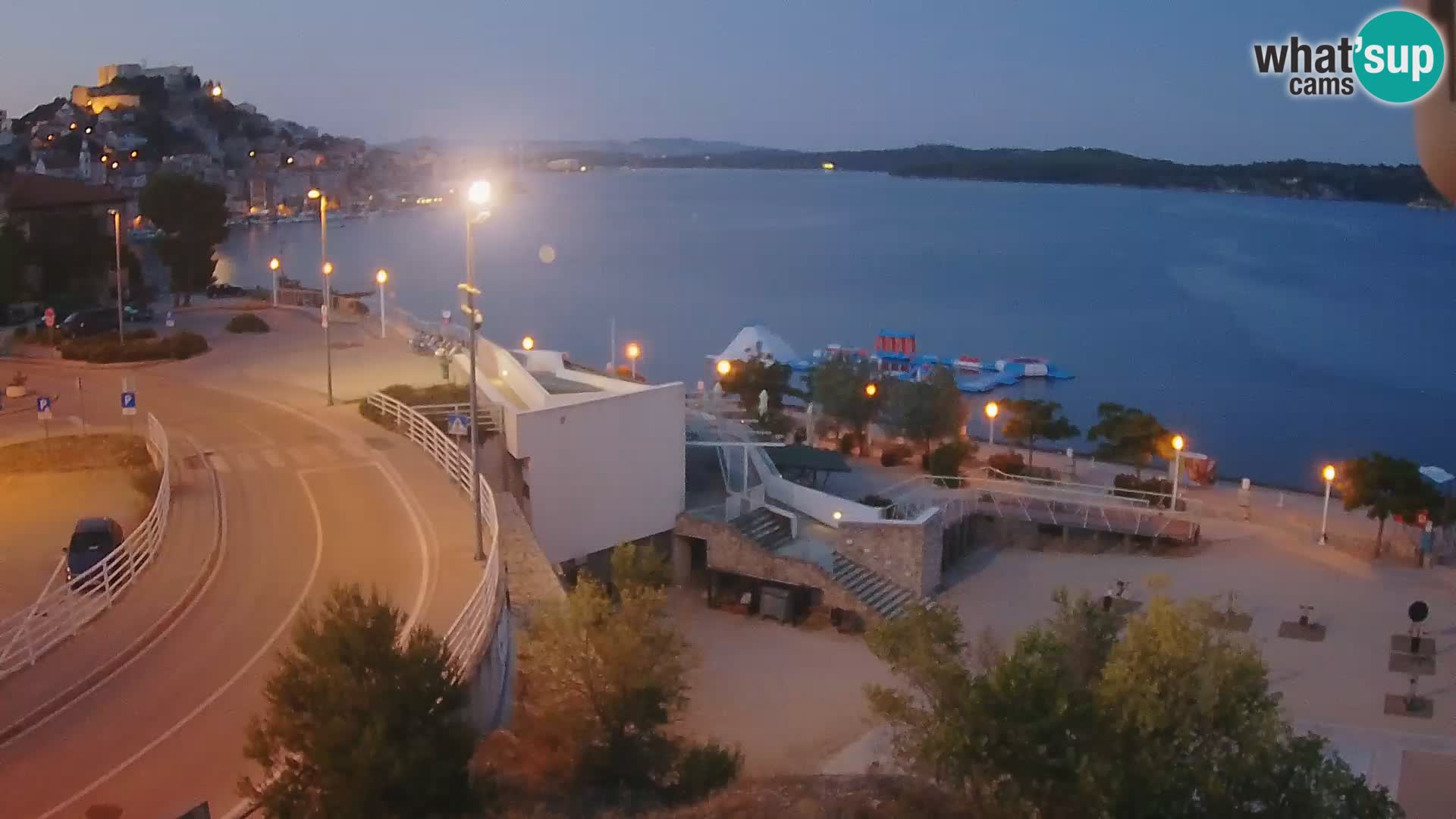 Web kamera Šibenik plaža Banj