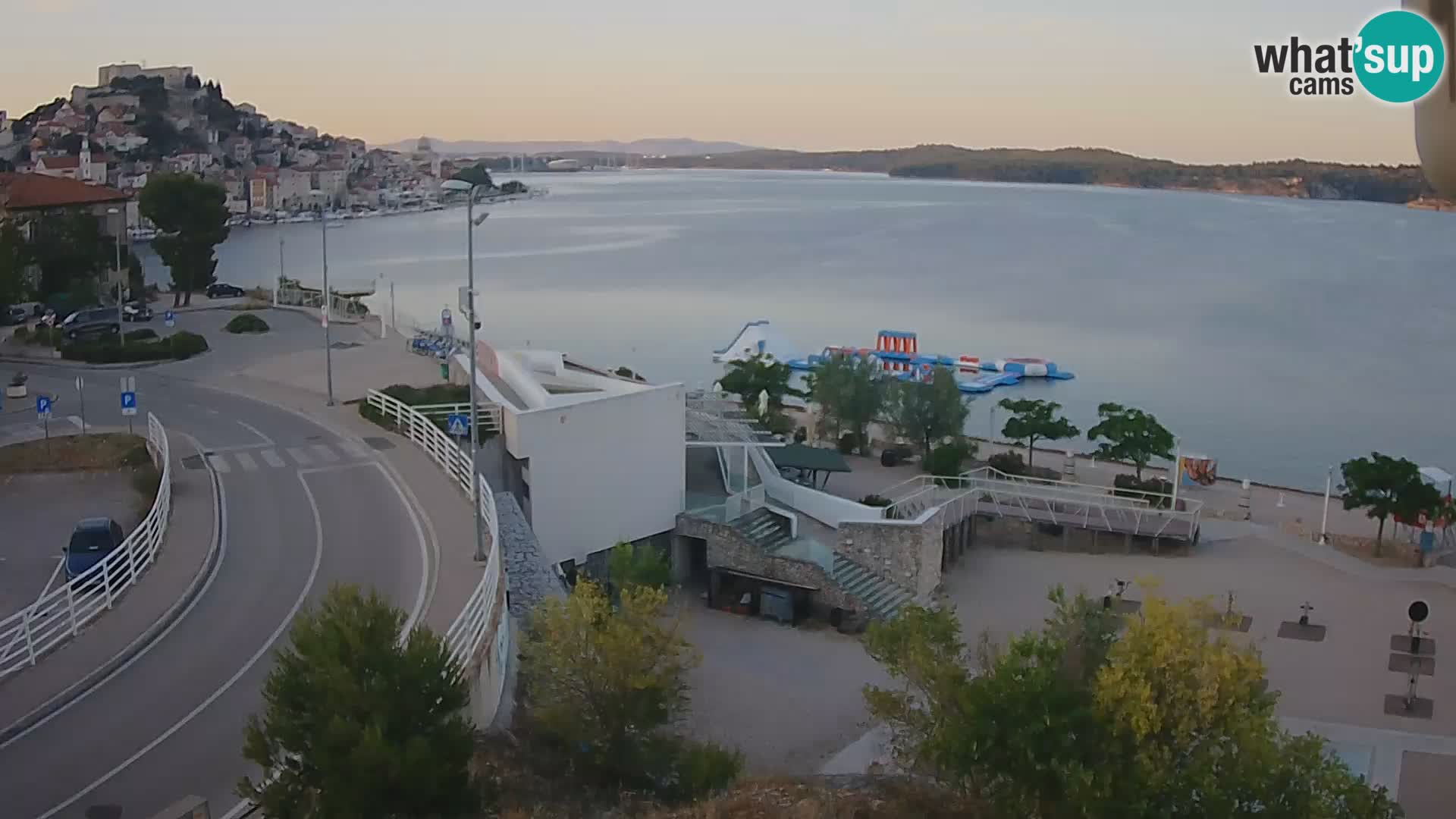 Šibenik webcam Beach Banj