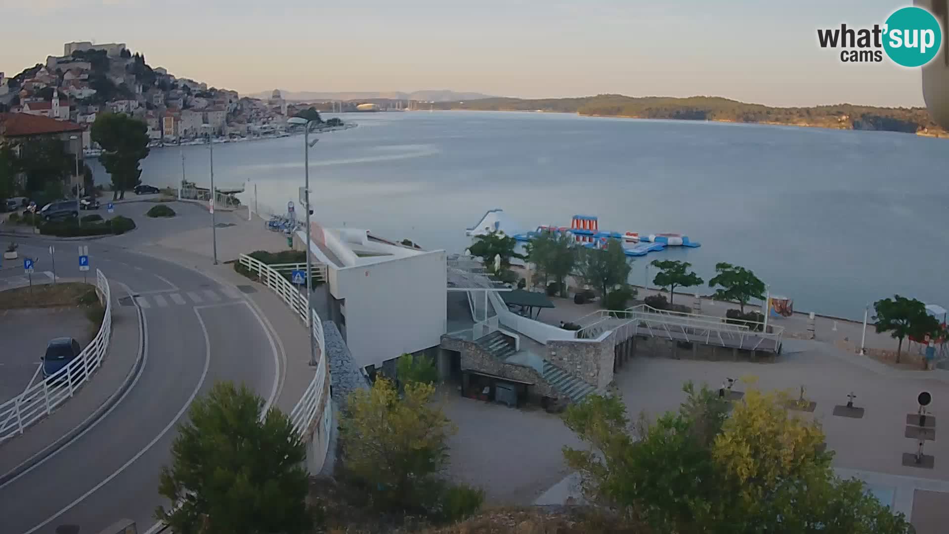 Šibenik webcam Beach Banj