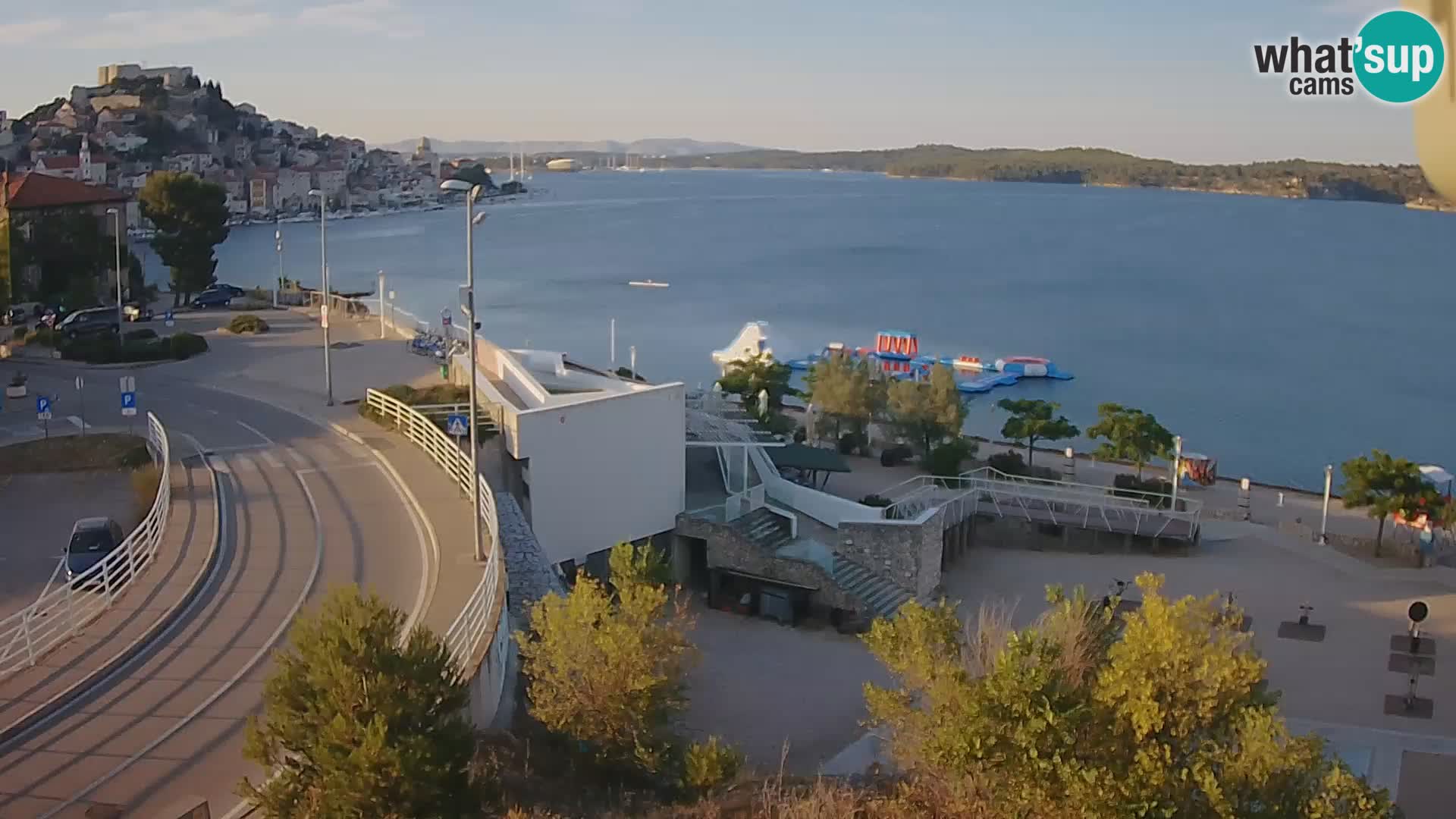 Šibenik webcam Beach Banj