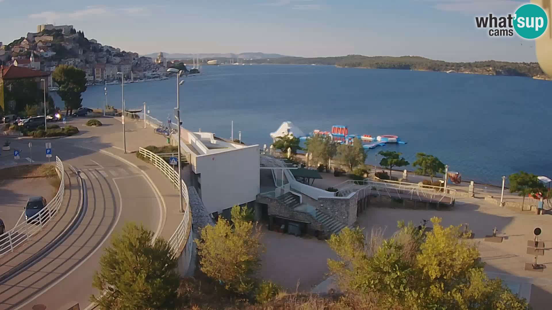 Web kamera Šibenik plaža Banj