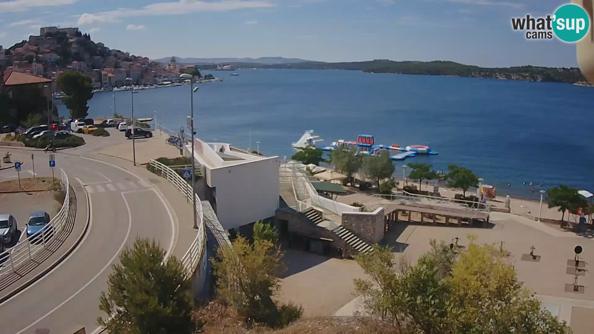 Kamera v živo Šibenik plaža Banj