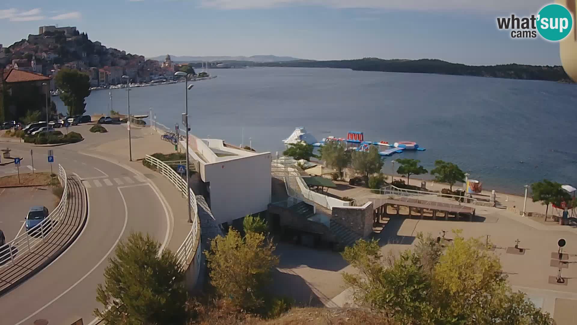 Šibenik webcam Beach Banj
