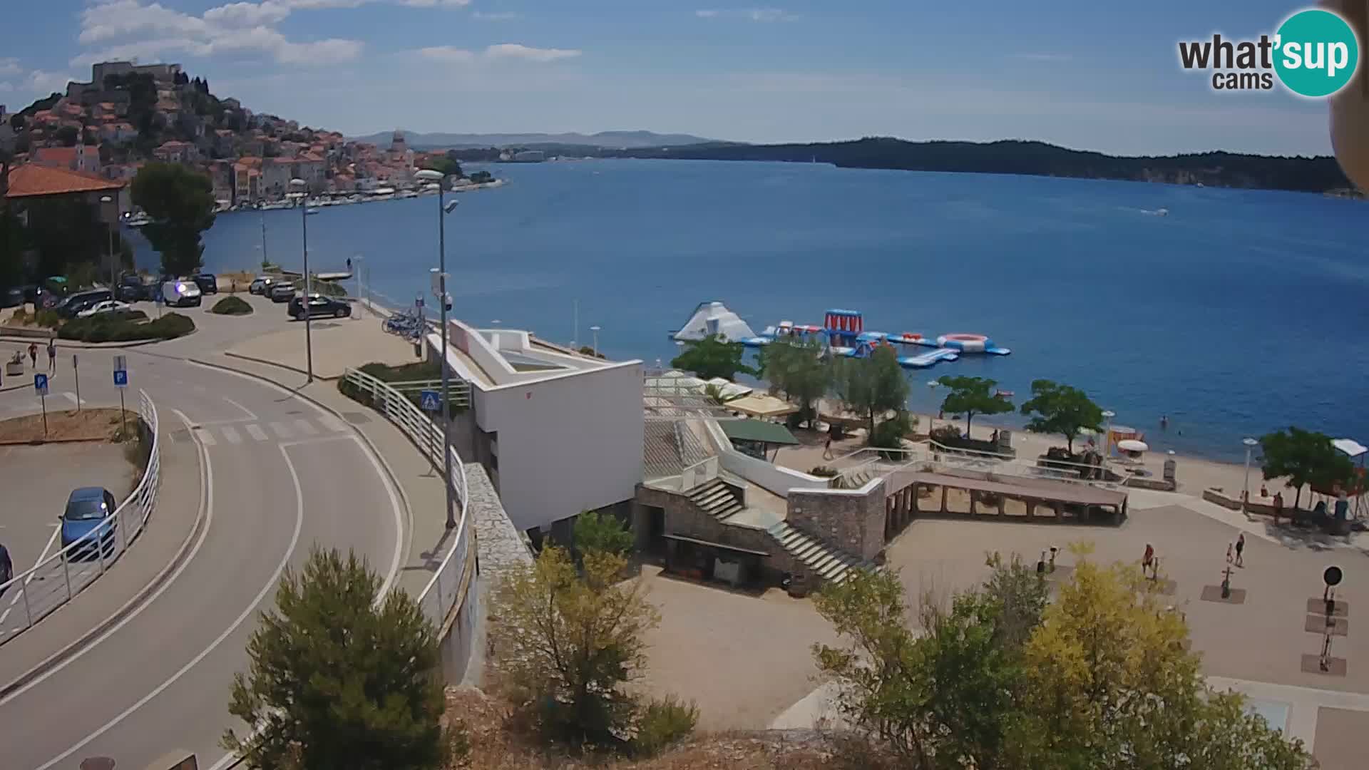 Livecam Sibenico spiaggia Banj