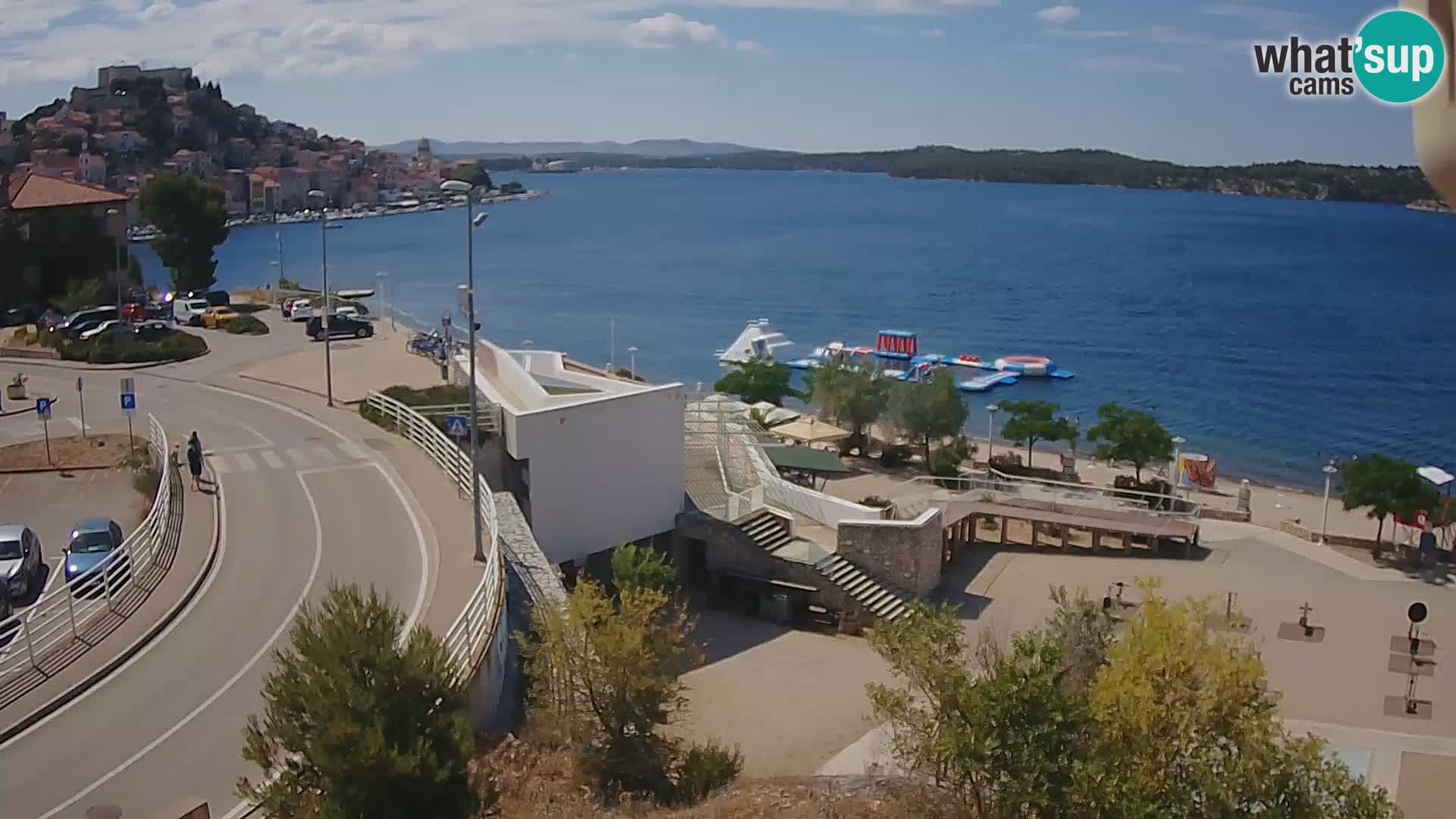 Kamera v živo Šibenik plaža Banj