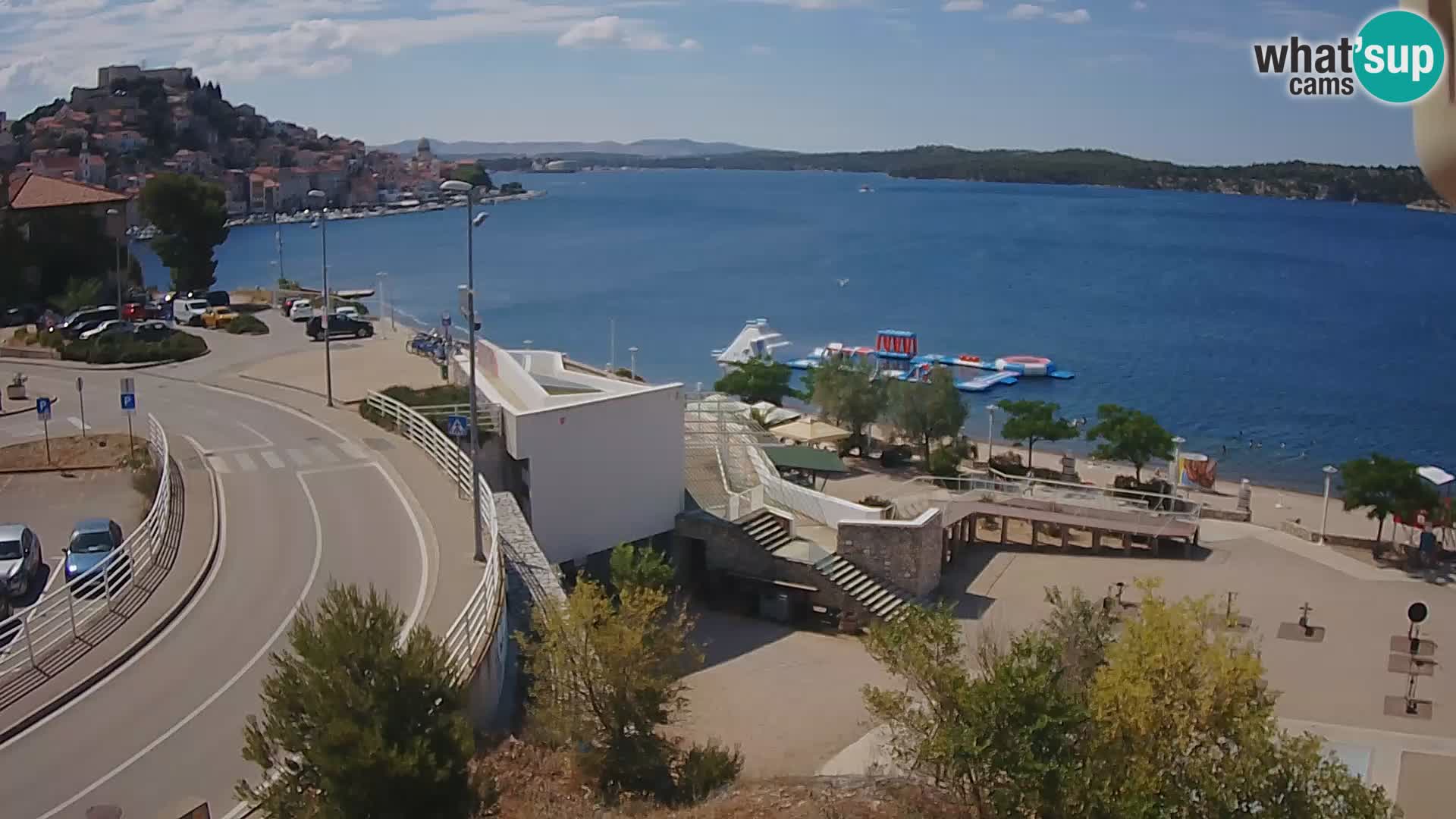 Live Cam Šibenik plage Banj